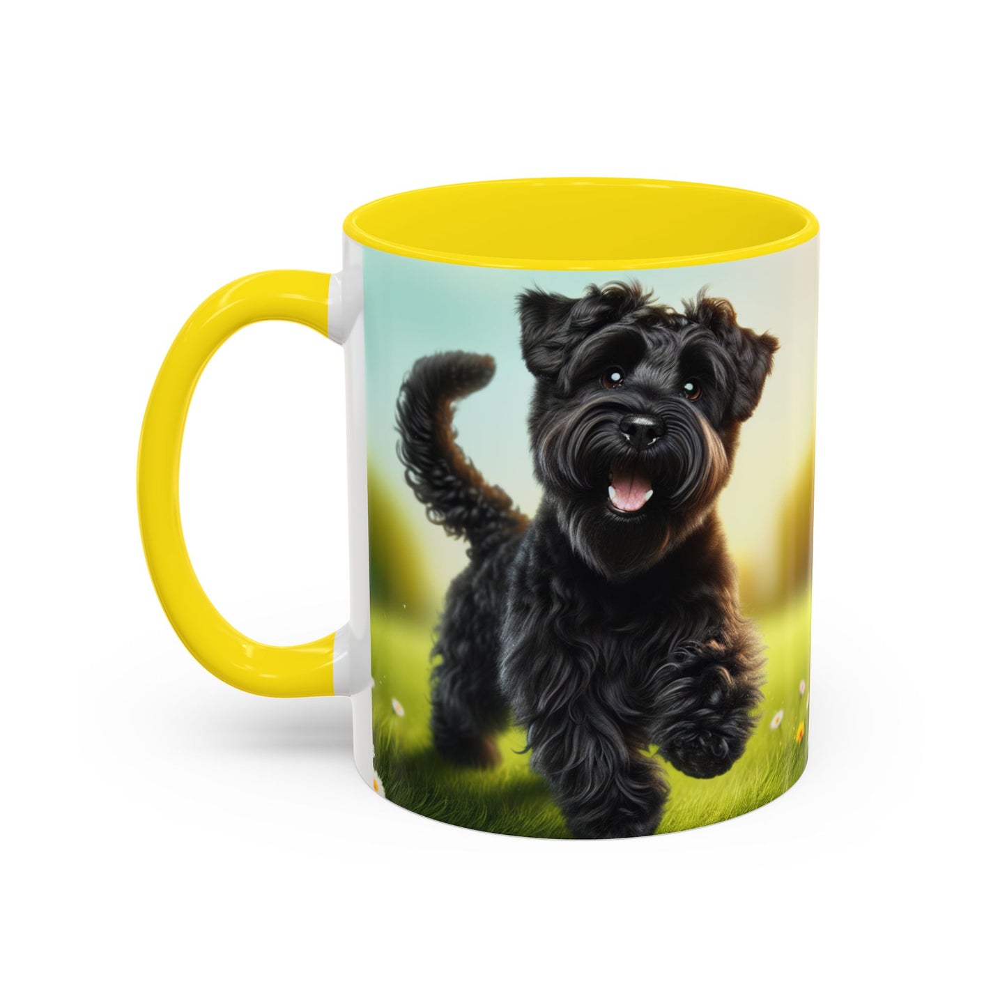 Russian Black Terrier Accent Coffee Mug - Perfect Gift for Dog Lovers