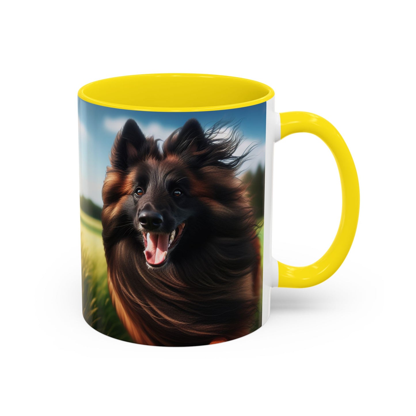 Belgian Shepherd Dog Tervuren Accent Coffee Mug - Perfect Gift for Dog Lovers