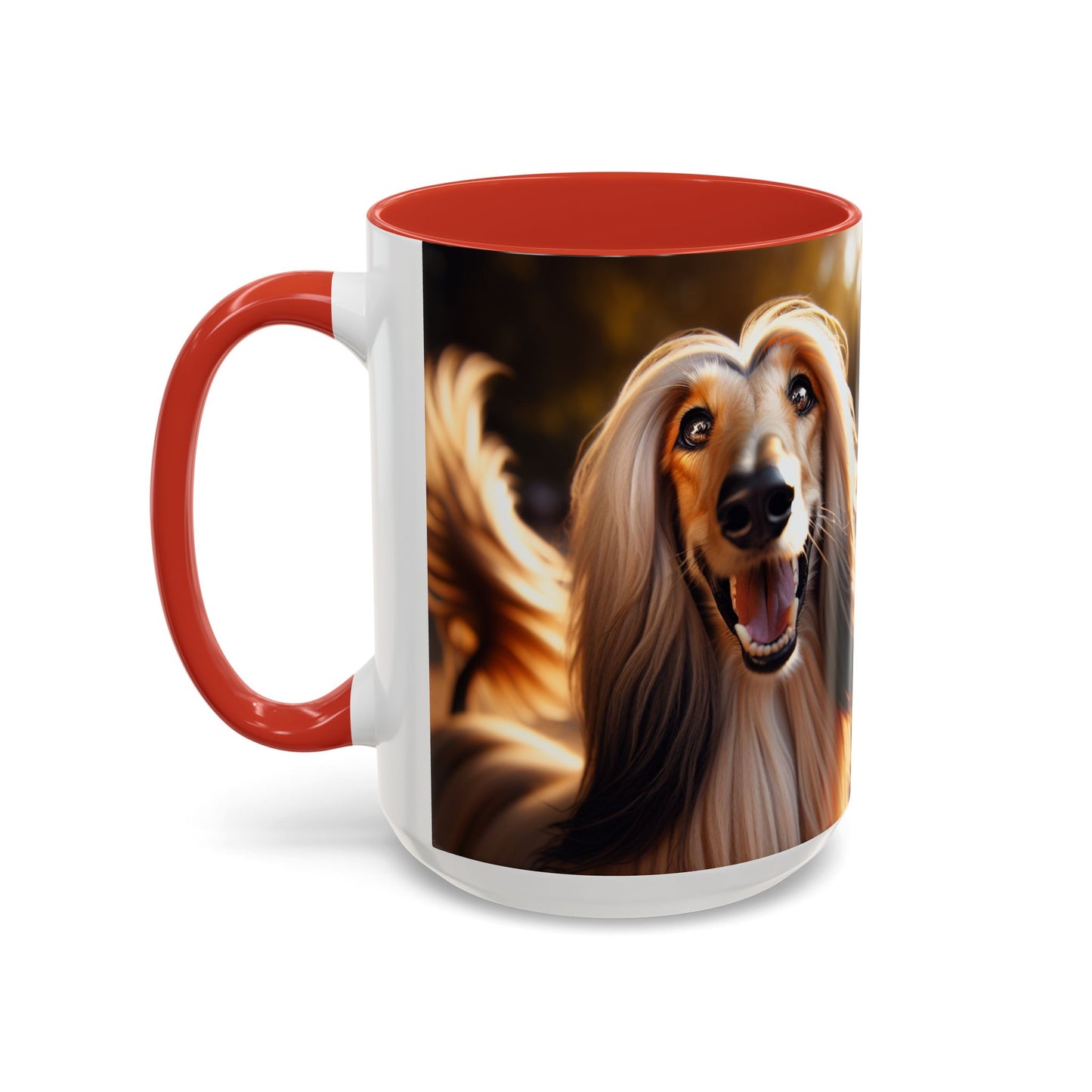 Afghan Hound Accent Coffee Mug - Perfect Gift for Dog Lovers