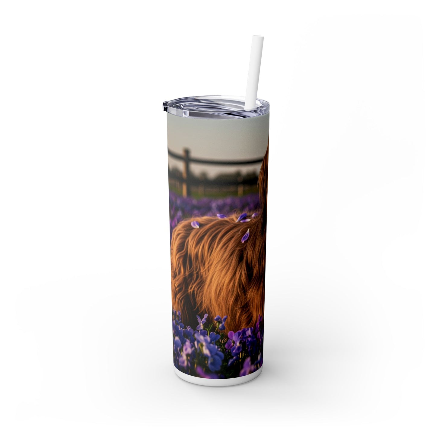 Briard Tumbler with Straw, 20oz