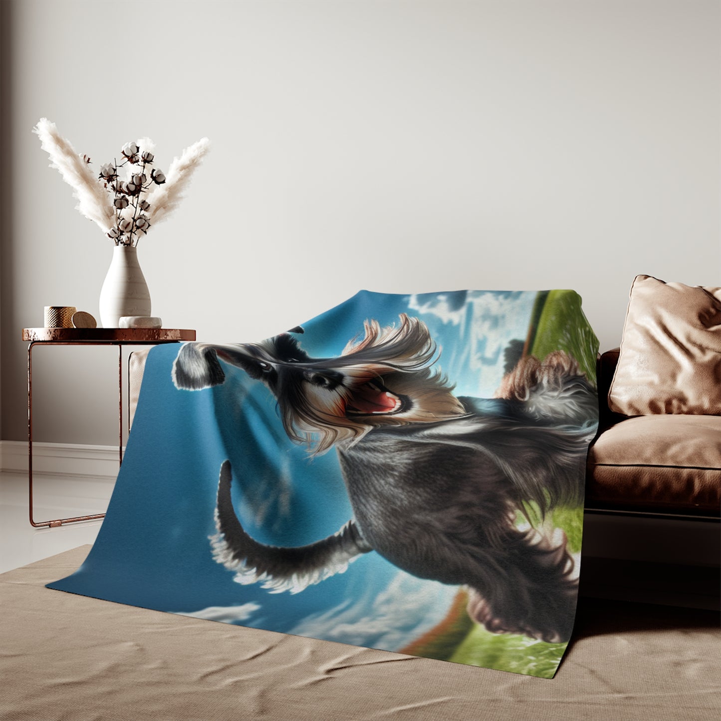 Standard Schnauzer Sweatshirt Blanket