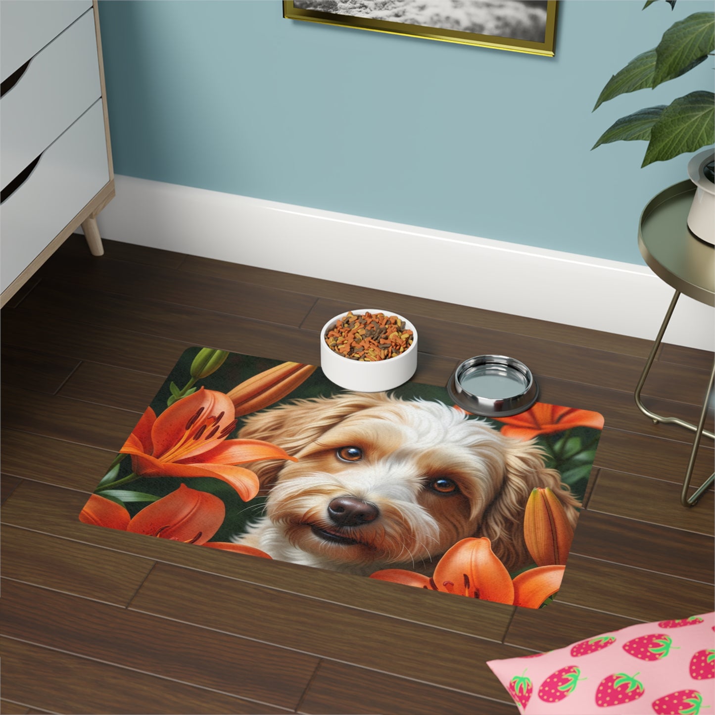 Pet Food Mat (12x18) - Schnoodle