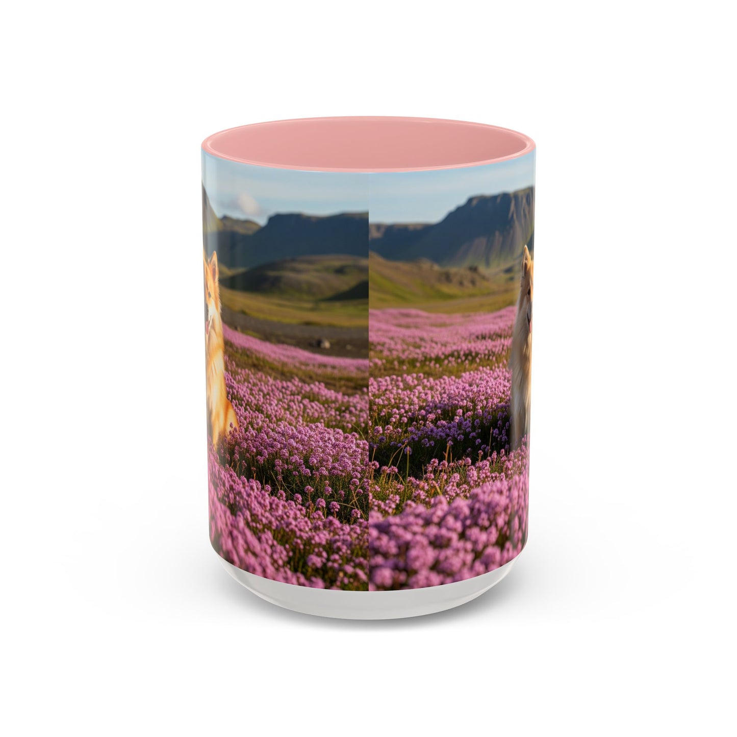 Icelandic Sheepdog Accent Coffee Mug - Perfect Gift for Dog Lovers