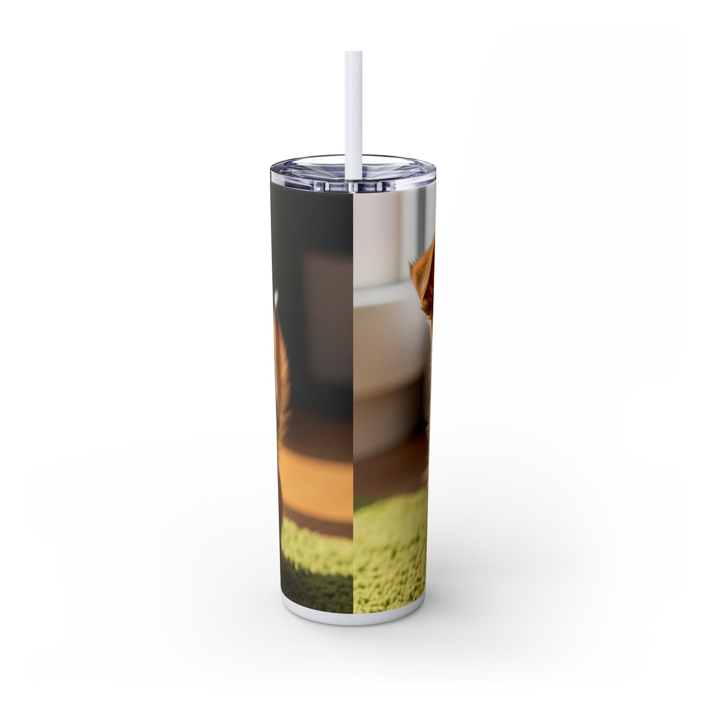Toi Leo Tumbler with Straw, 20oz