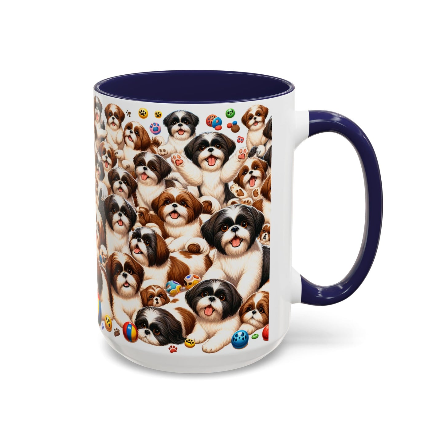 Shih Tzu Accent Coffee Mug - Perfect Gift for Dog Lovers