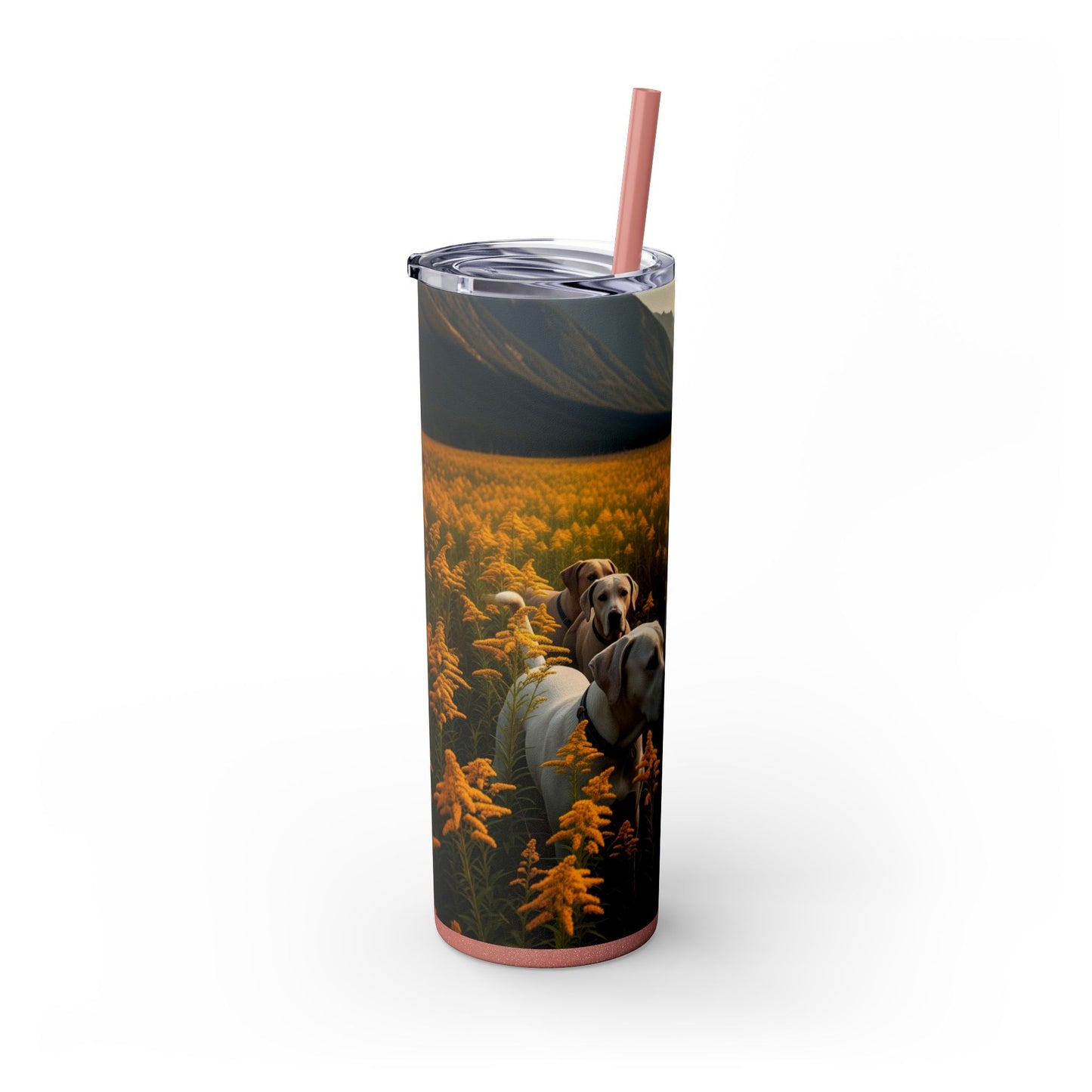 Mountain Cur Tumbler with Straw, 20oz