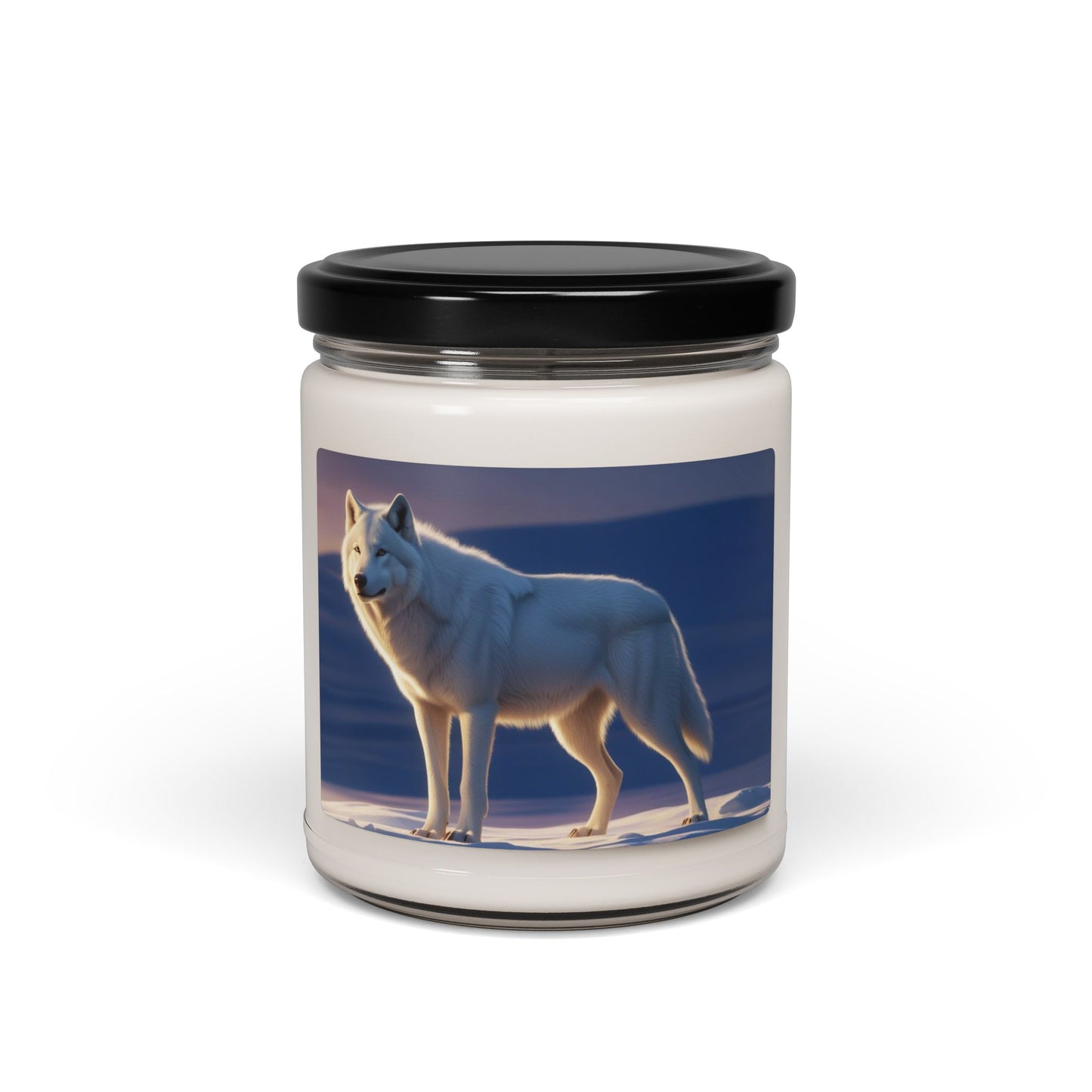 White Wolf- Scented Soy Candle, 9oz