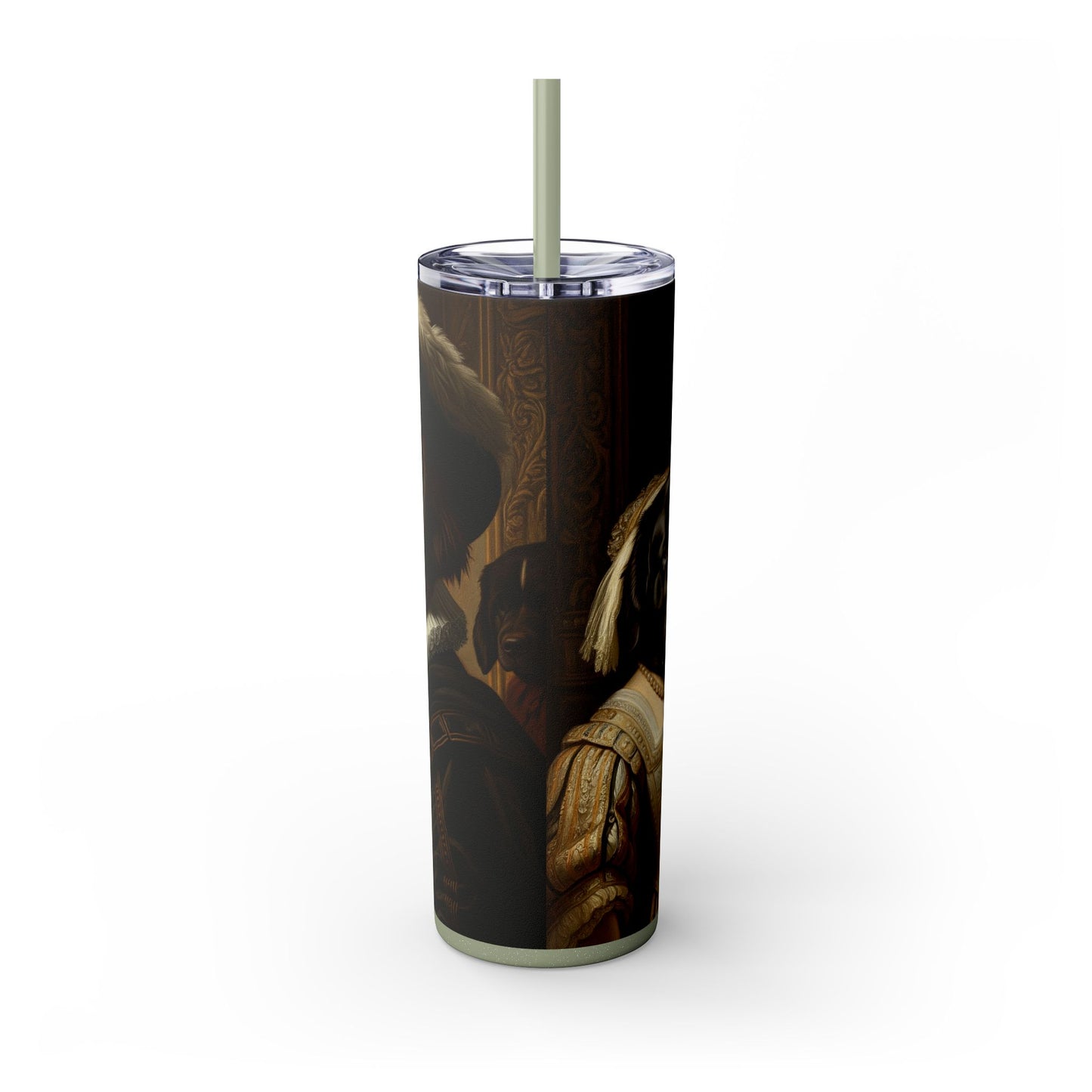 Newfoundland Skinny Tumbler with Straw, 20oz