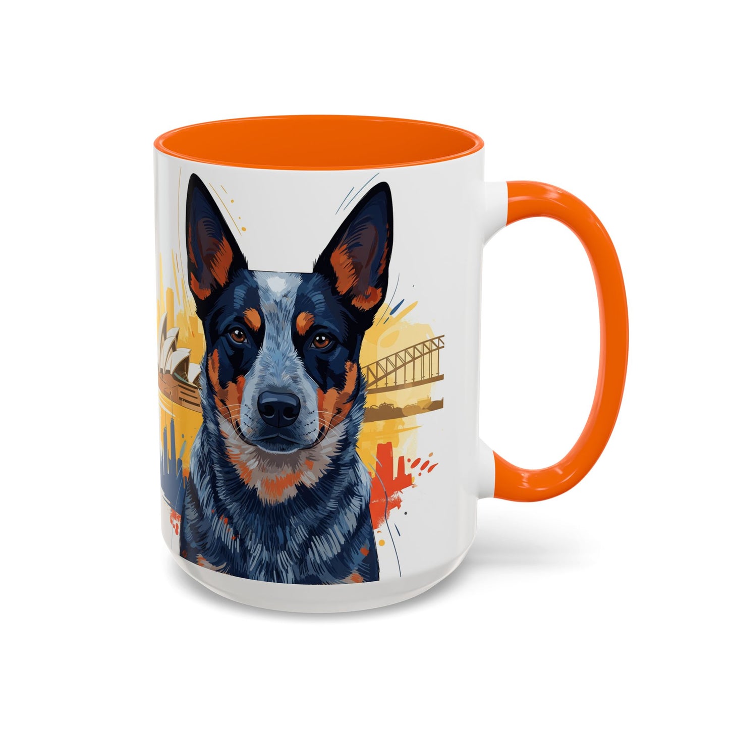 Australian Cattle Dog Accent Coffee Mug - Perfect Gift for Dog Lovers