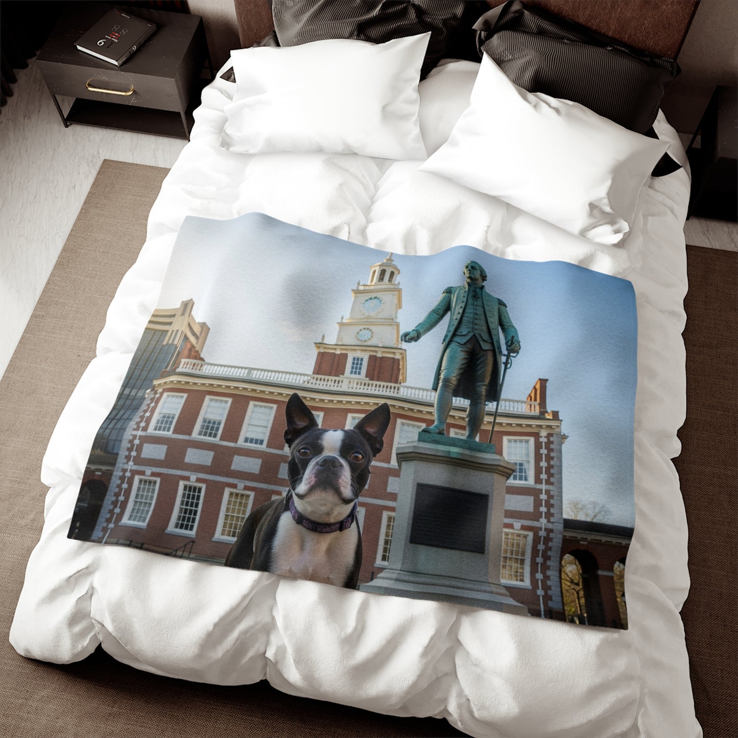 Boston Terrier Blanket