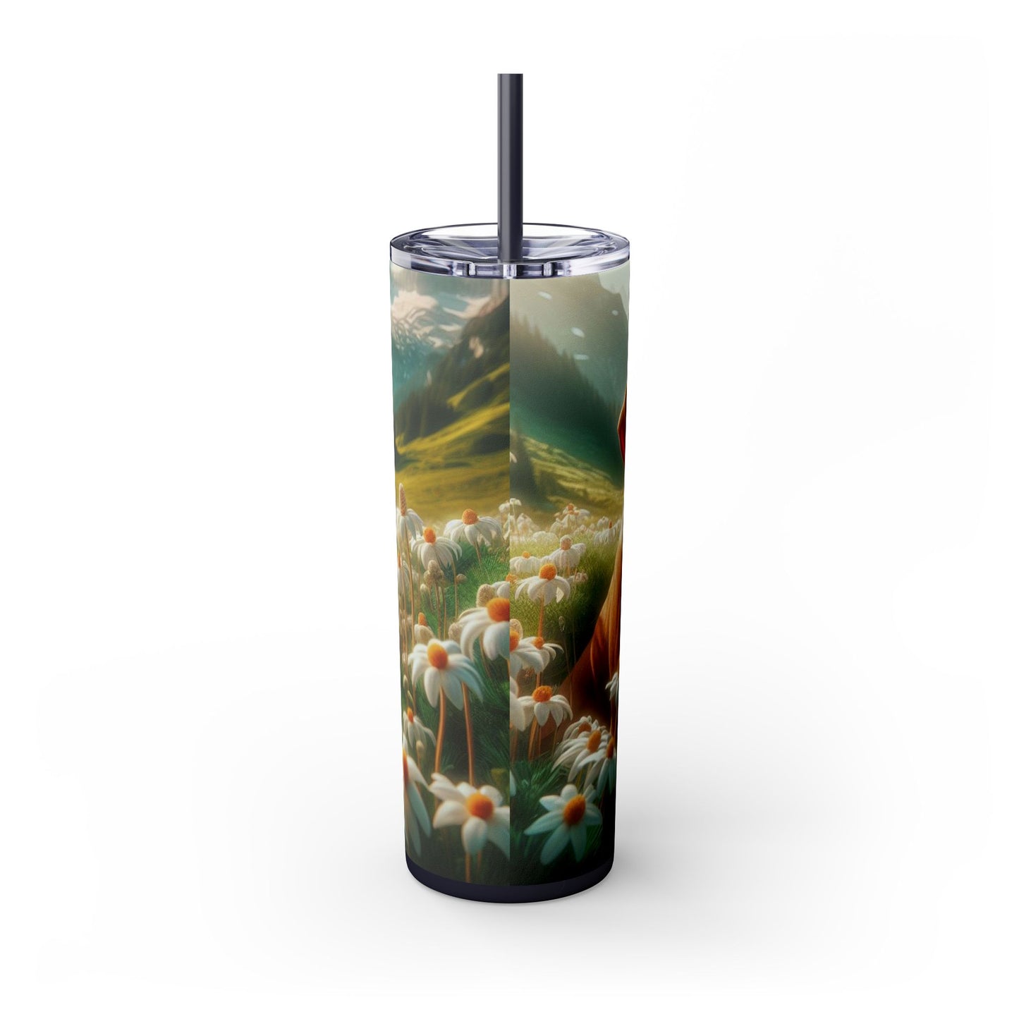 Bavarian Mountain Scent Hound Tumbler with Straw, 20oz