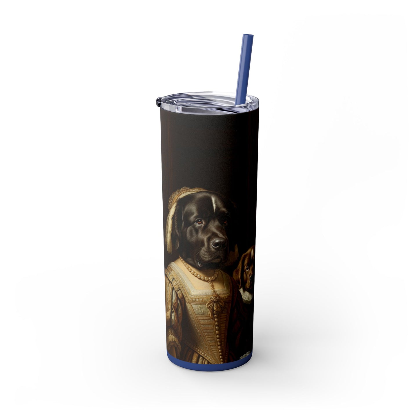 Newfoundland Skinny Tumbler with Straw, 20oz