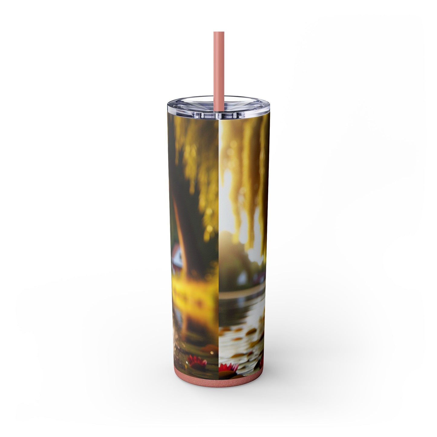 Nova Scotia Duck Trolling Retriever Skinny Tumbler with Straw, 20oz