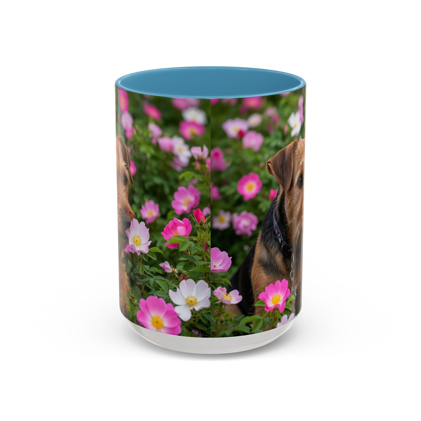 Teddy Roosevelt Terrier Accent Coffee Mug - Perfect Gift for Dog Lovers