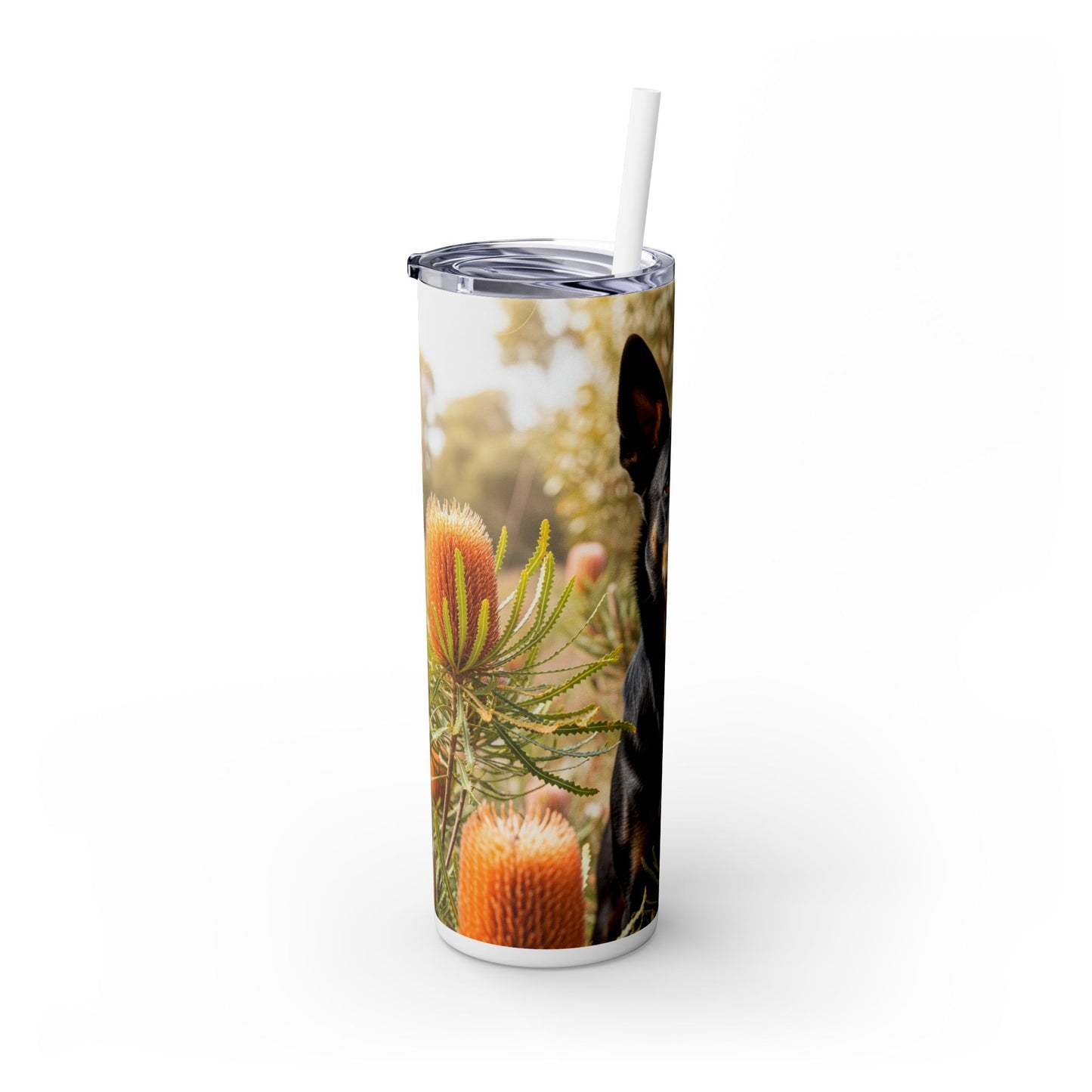 Working Kelpie Tumbler with Straw, 20oz