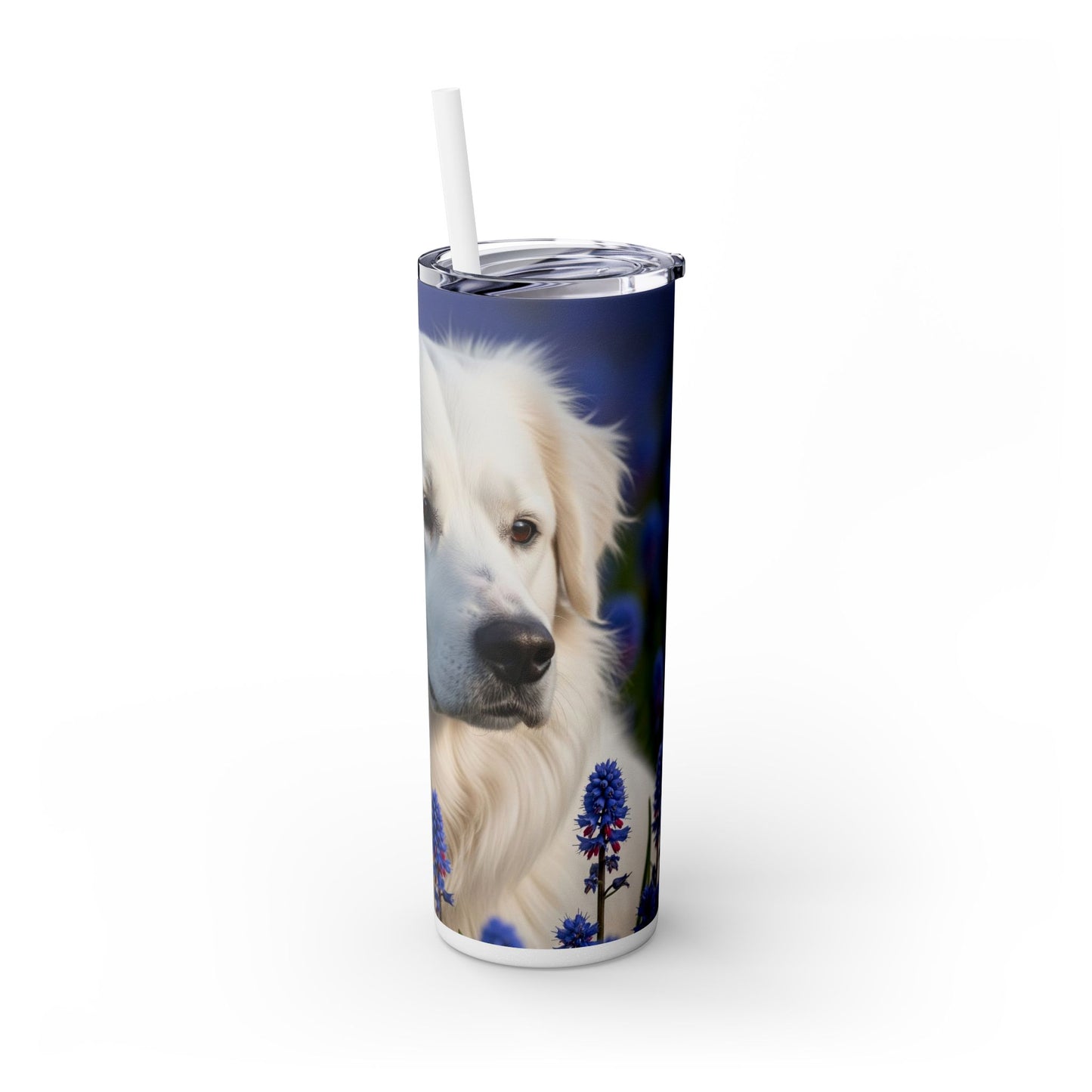 Portuguese Sheepdog Tumbler with Straw, 20oz
