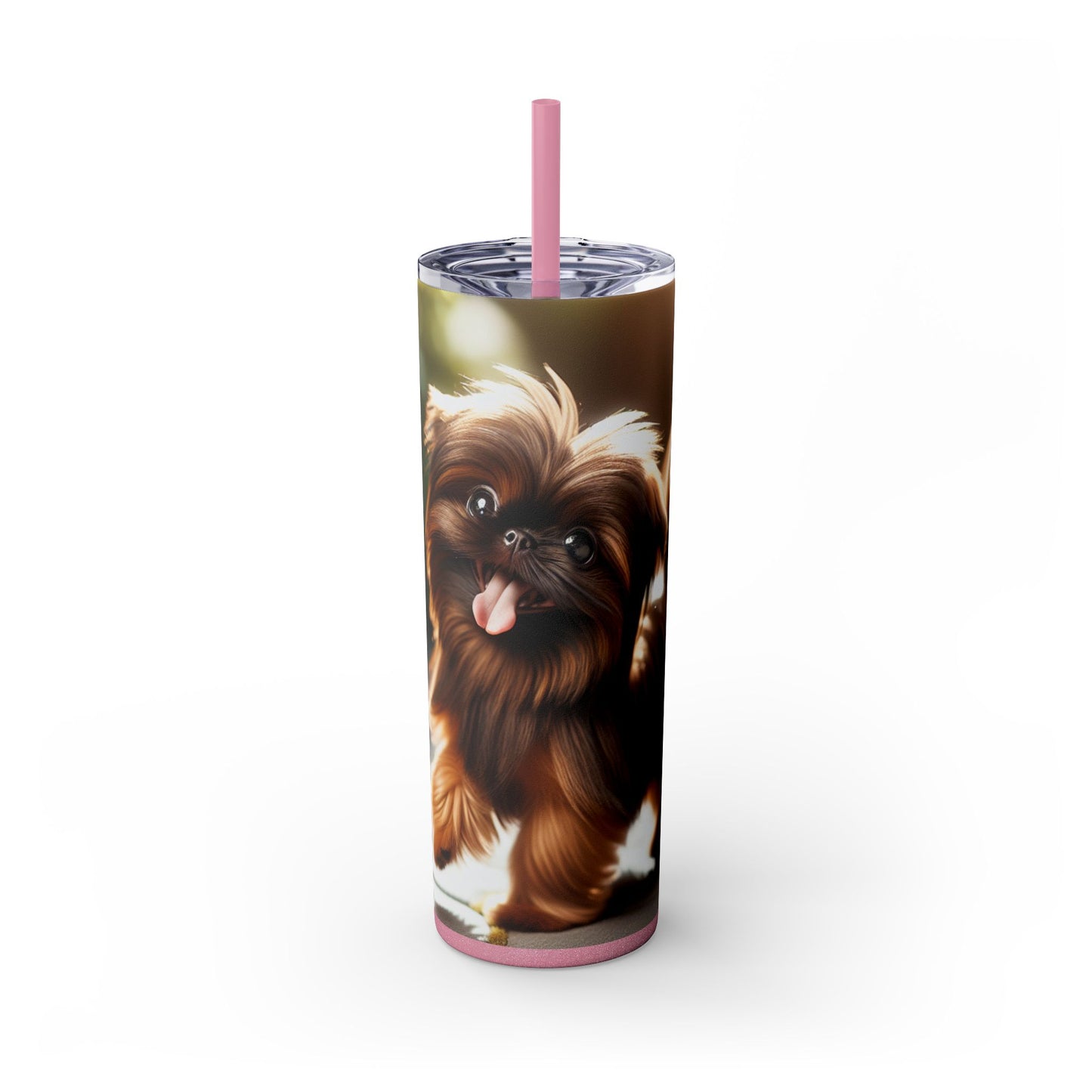 Silky Brussels Tumbler with Straw, 20oz