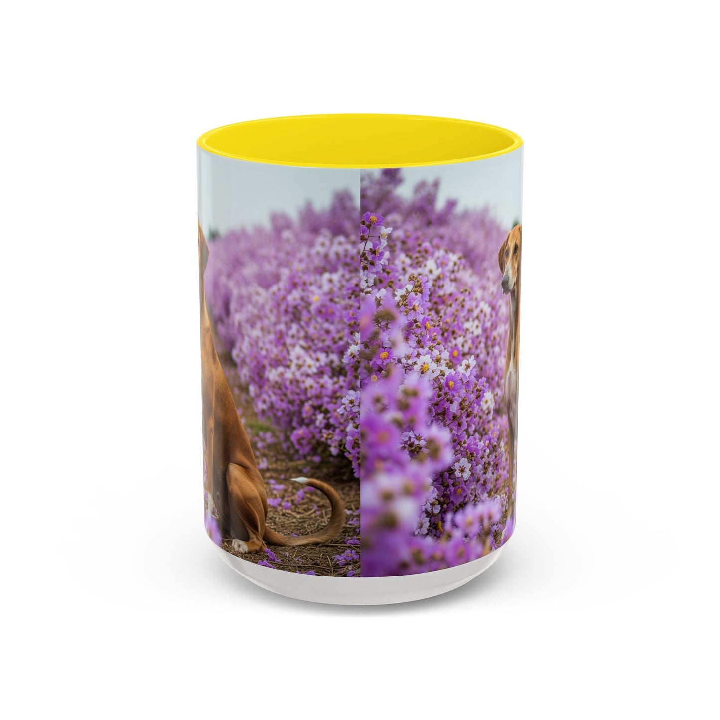 Banjara Hound Accent Coffee Mug - Perfect Gift for Dog Lovers