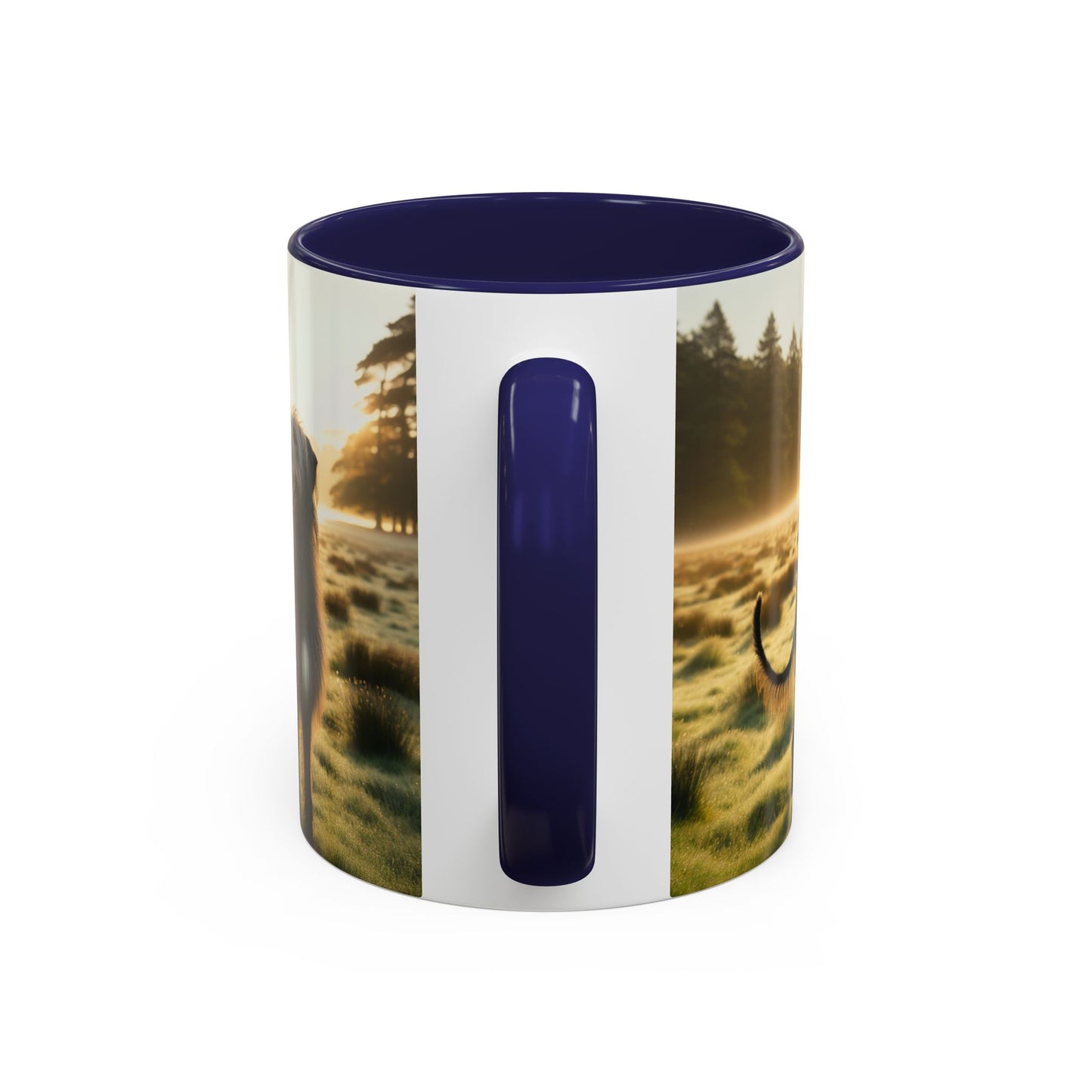 Scottish Deerhound Accent Coffee Mug - Perfect Gift for Dog Lovers