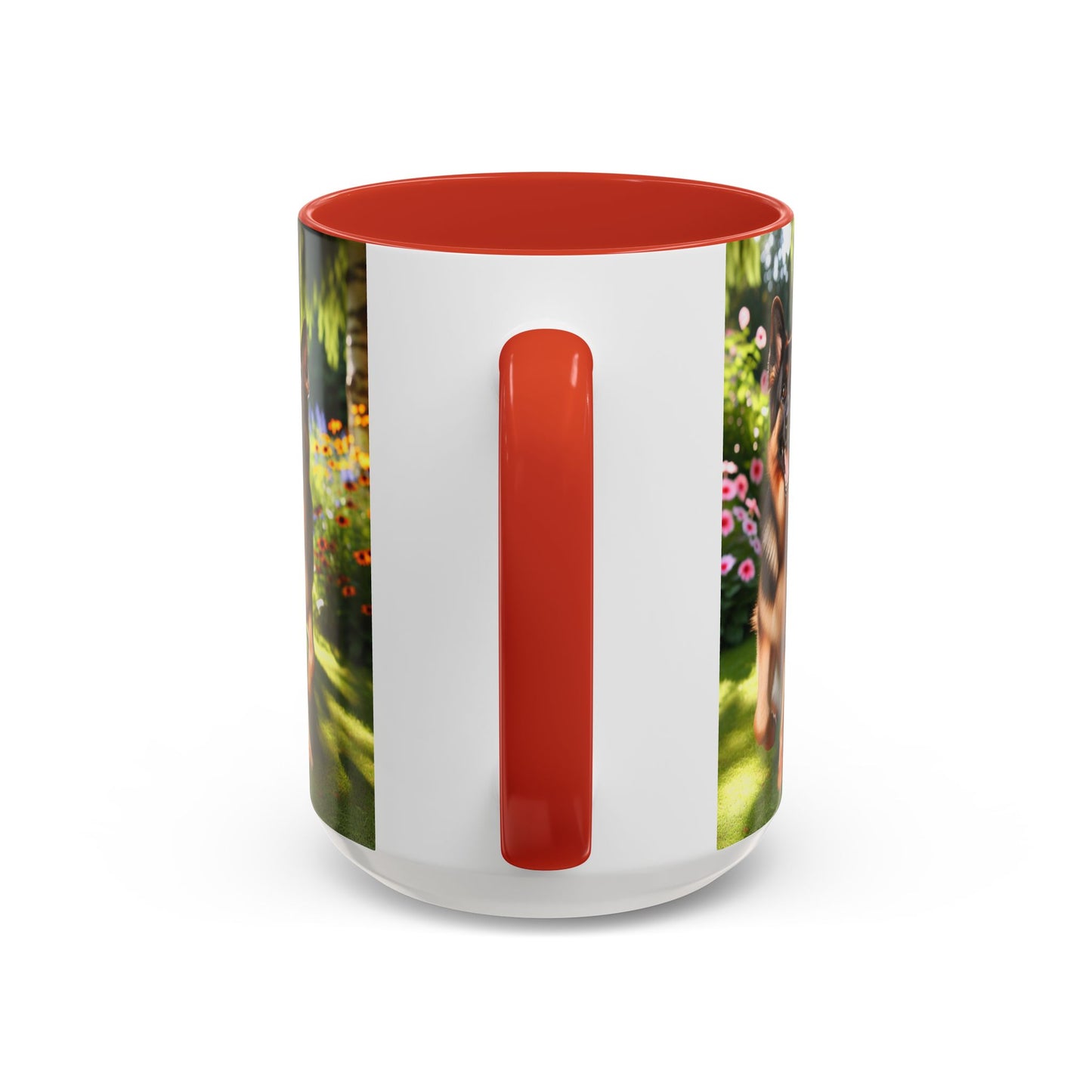 German Shepherd Accent Coffee Mug - Perfect Gift for Dog Lovers