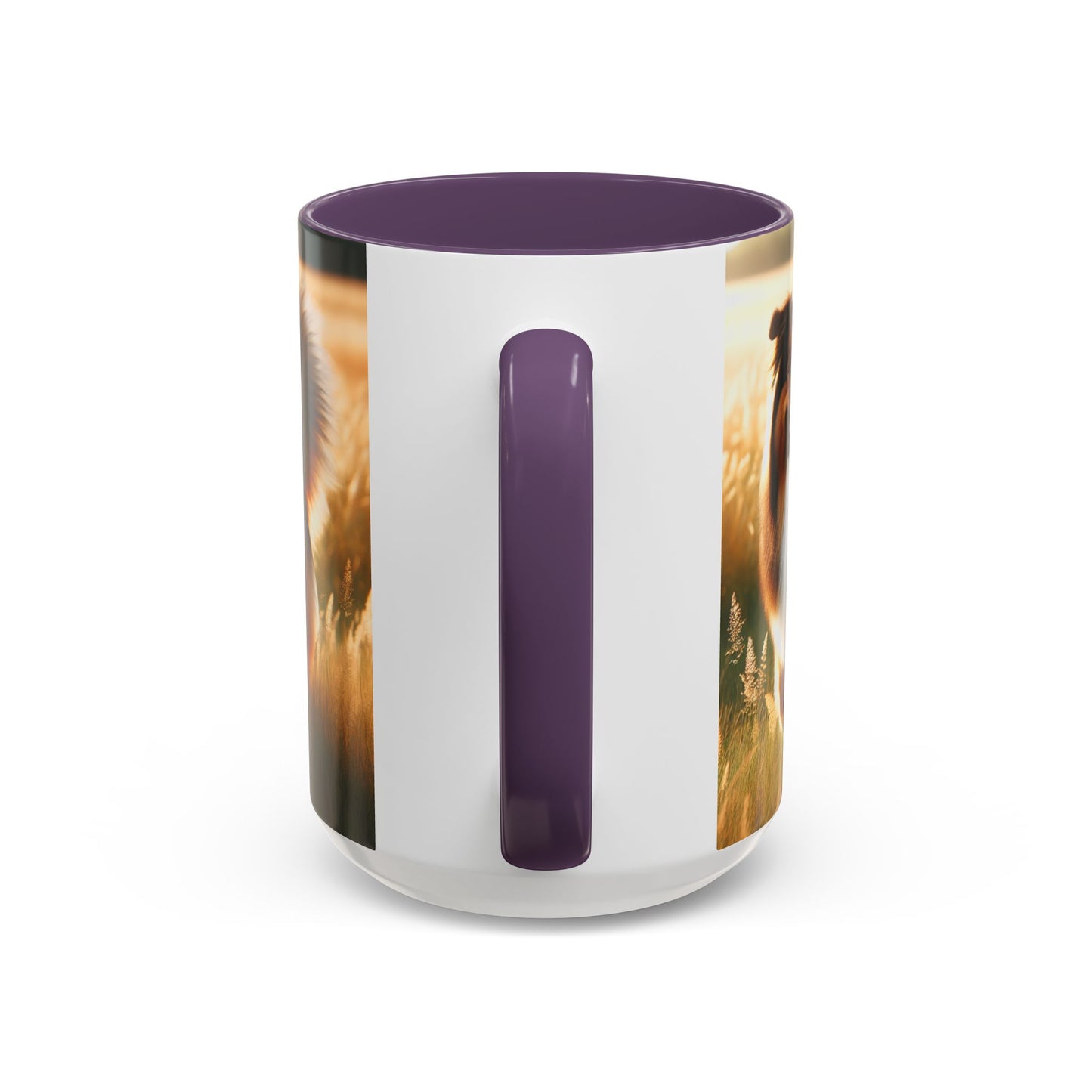 Bohemian Shepherd Accent Coffee Mug - Perfect Gift for Dog Lovers
