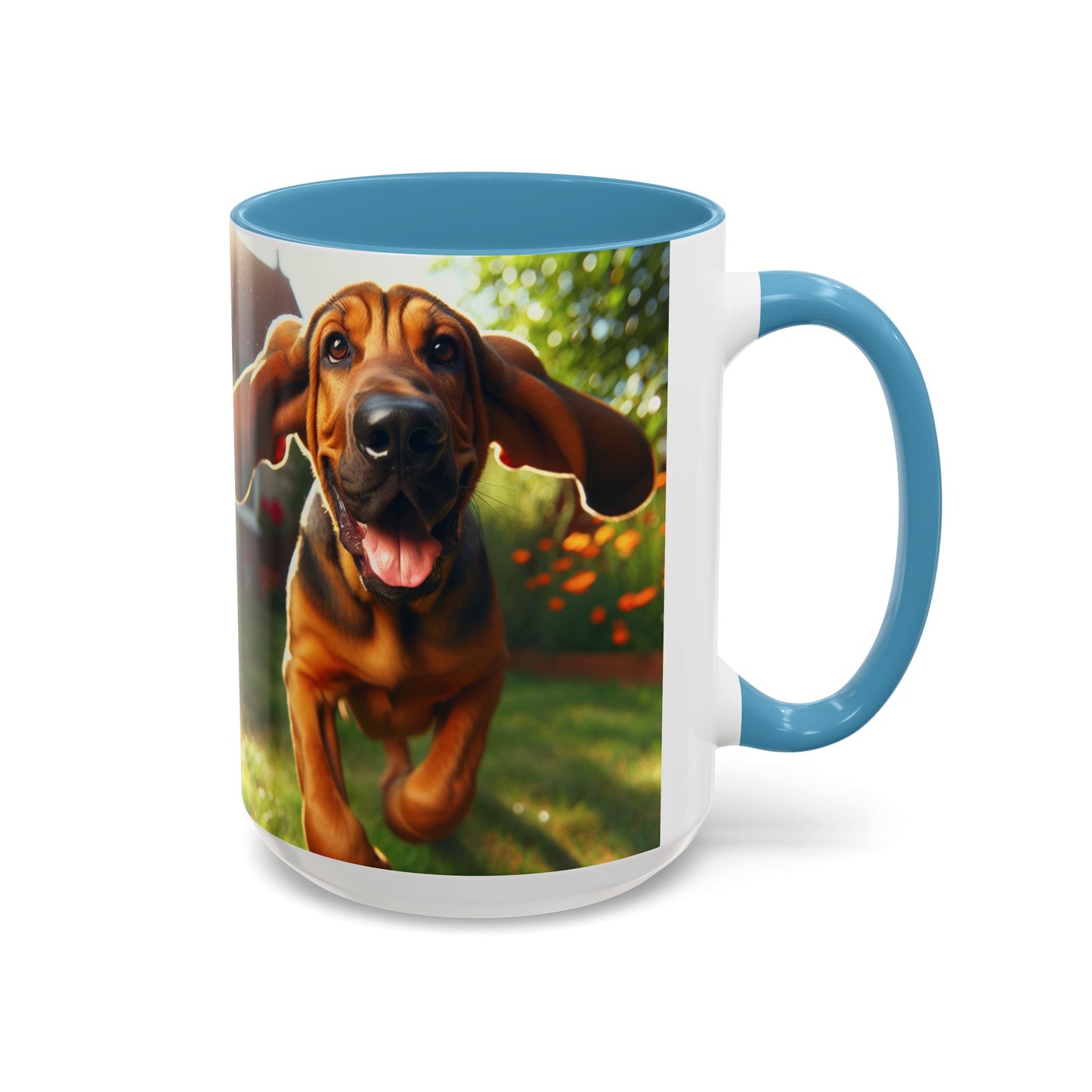 Bloodhound Accent Coffee Mug - Perfect Gift for Dog Lovers