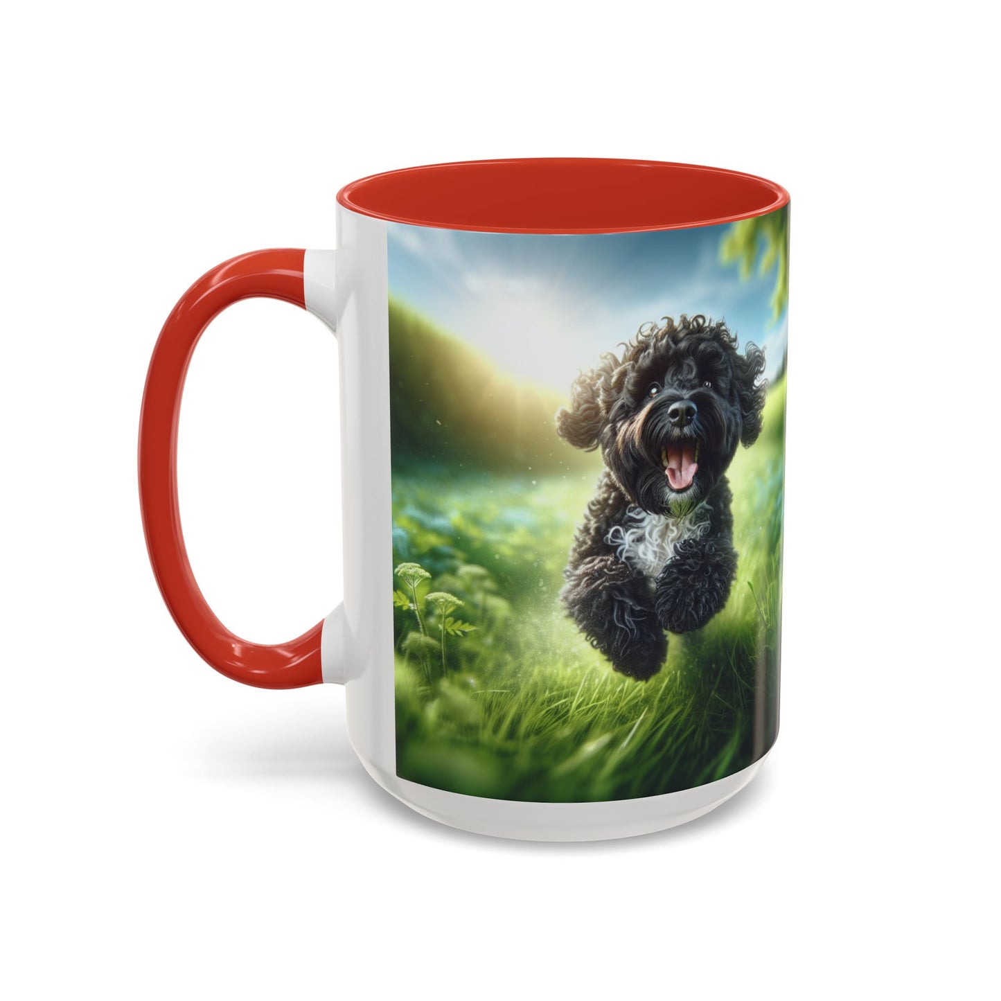 Portuguese Water Dog Accent Coffee Mug - Perfect Gift for Dog Lovers