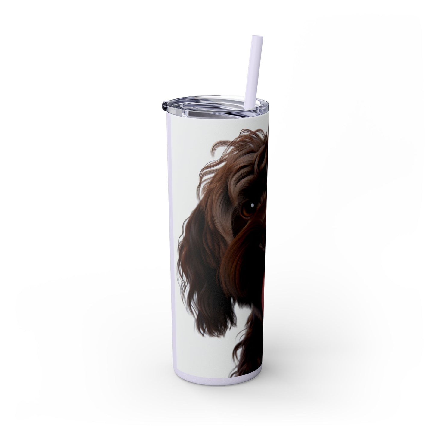 Pont-Audemer Spaniel Tumbler with Straw, 20oz