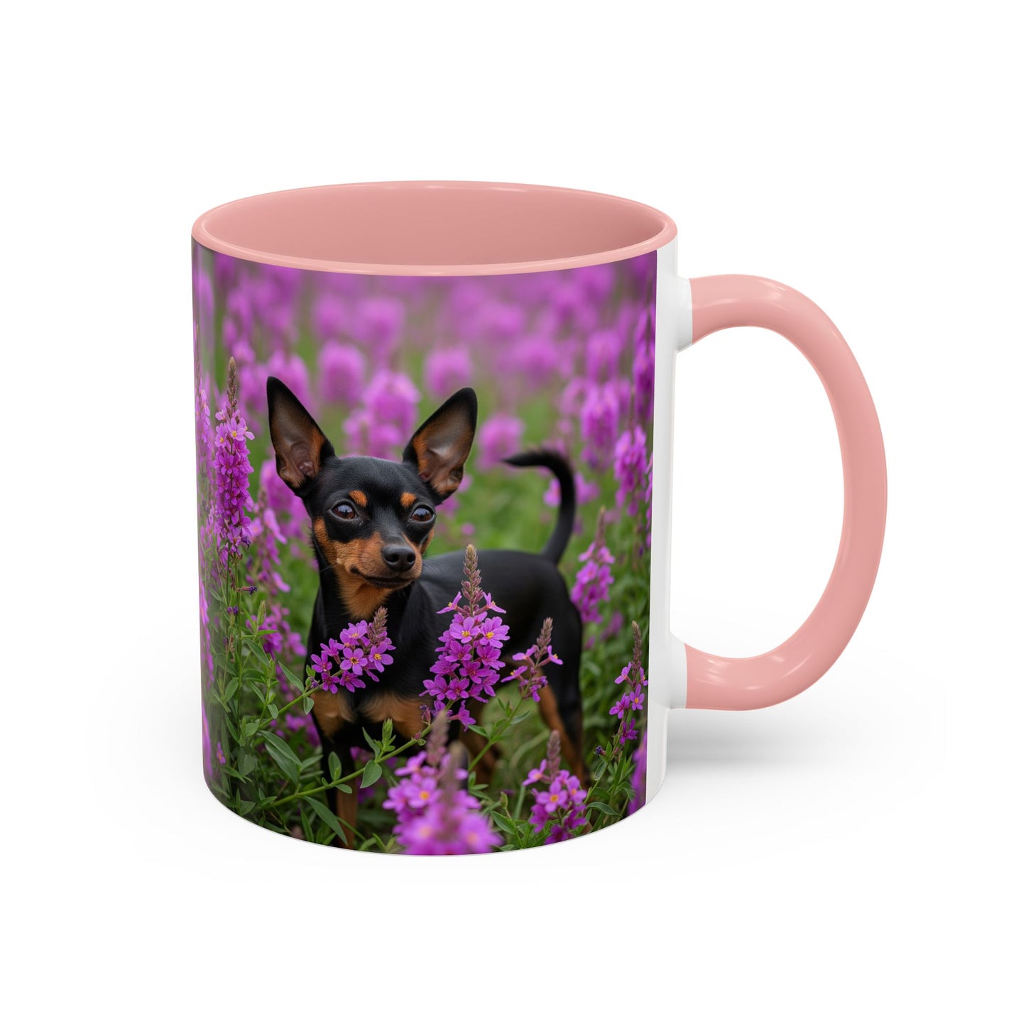 English Toy Terrier Accent Coffee Mug - Perfect Gift for Dog Lovers
