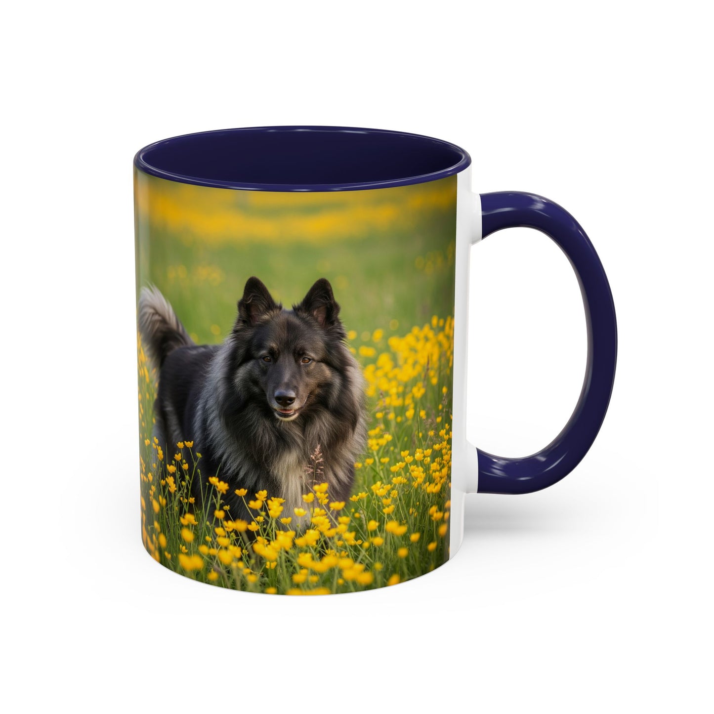 Belgian Sheepdog Accent Coffee Mug - Perfect Gift for Dog Lovers