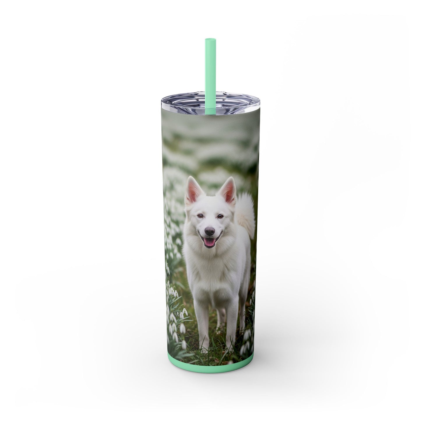 Volpino Italiano Tumbler with Straw, 20oz