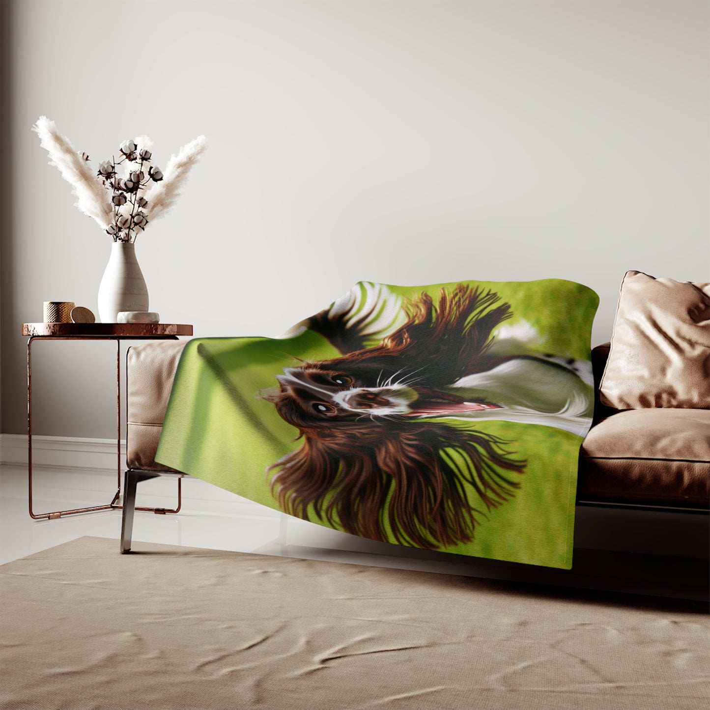 English Springer Spaniel Sweatshirt Blanket