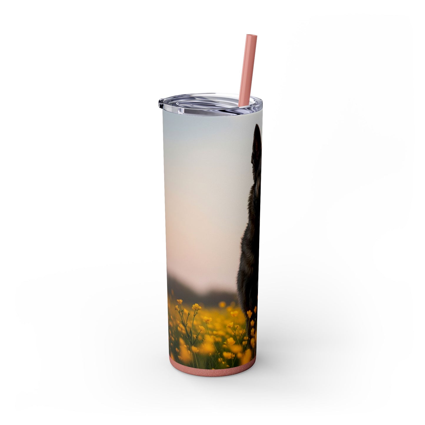 Bouvier des Flandres Tumbler with Straw, 20oz
