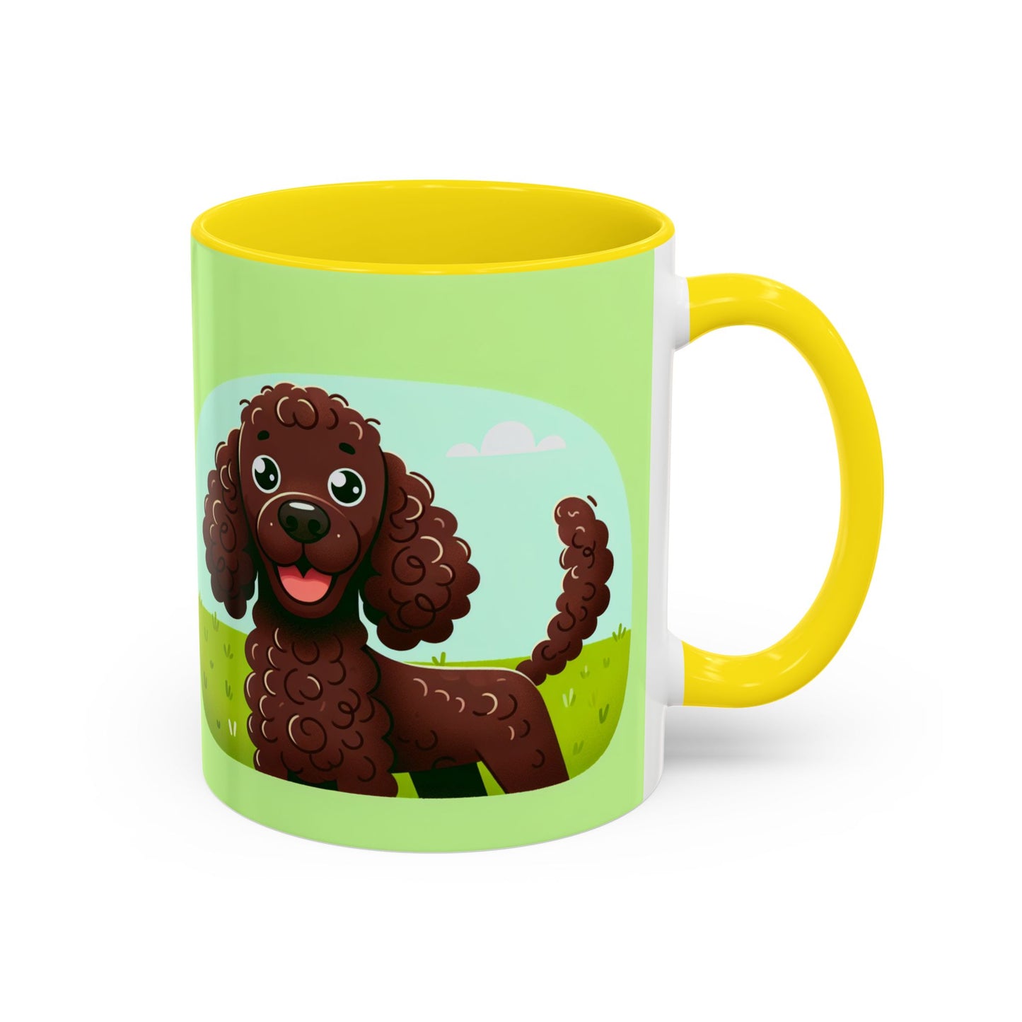 Irish Water Spaniel Accent Coffee Mug - Perfect Gift for Dog Lovers