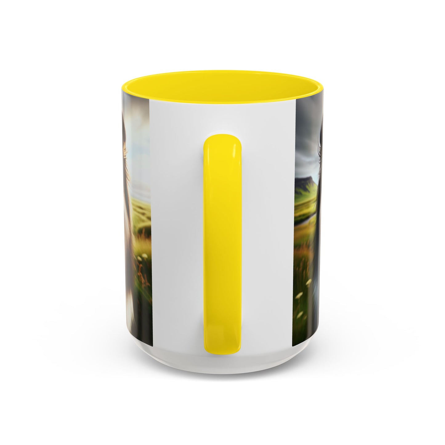 Icelandic Sheepdog Accent Coffee Mug - Perfect Gift for Dog Lovers