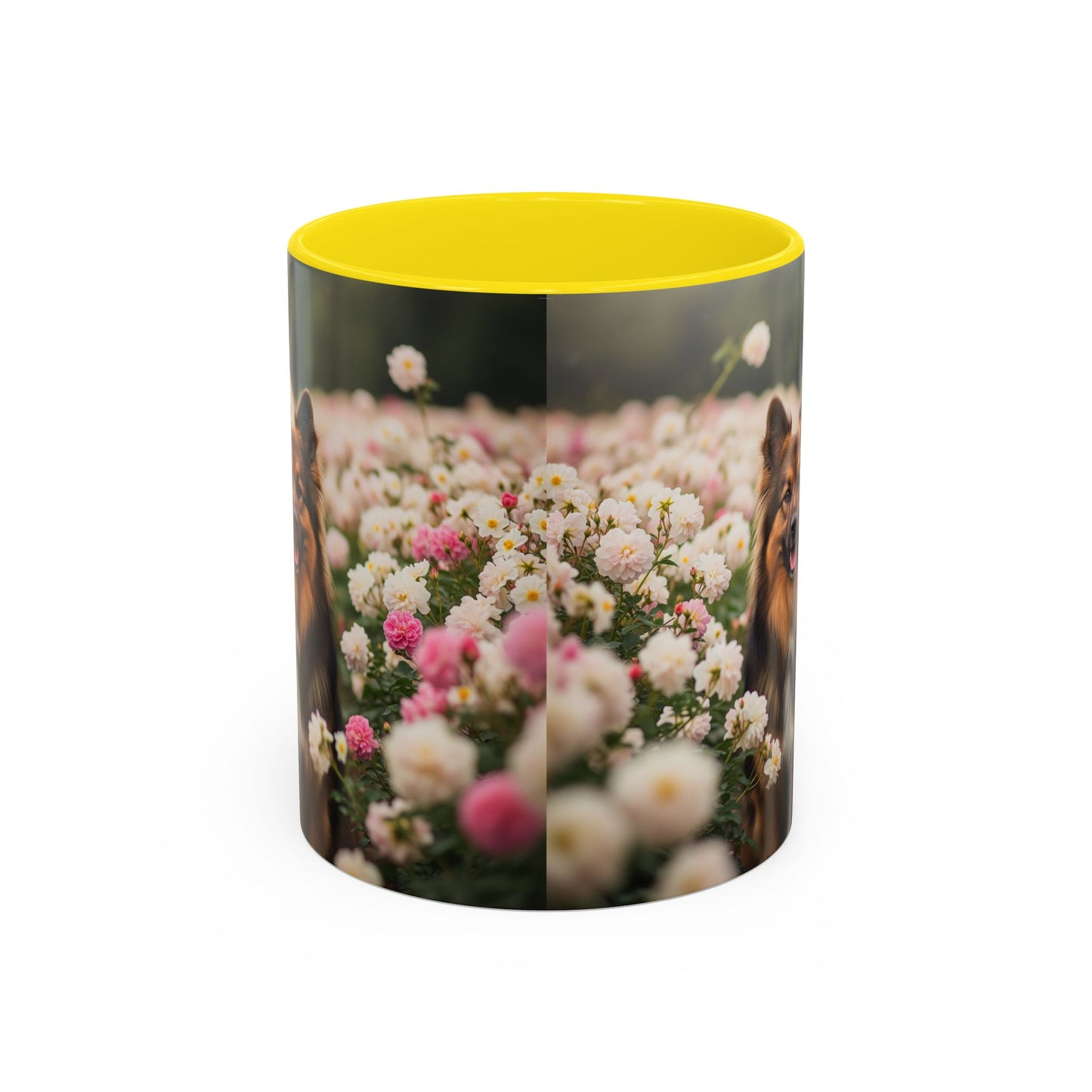 Bohemian Shepherd Accent Coffee Mug - Perfect Gift for Dog Lovers