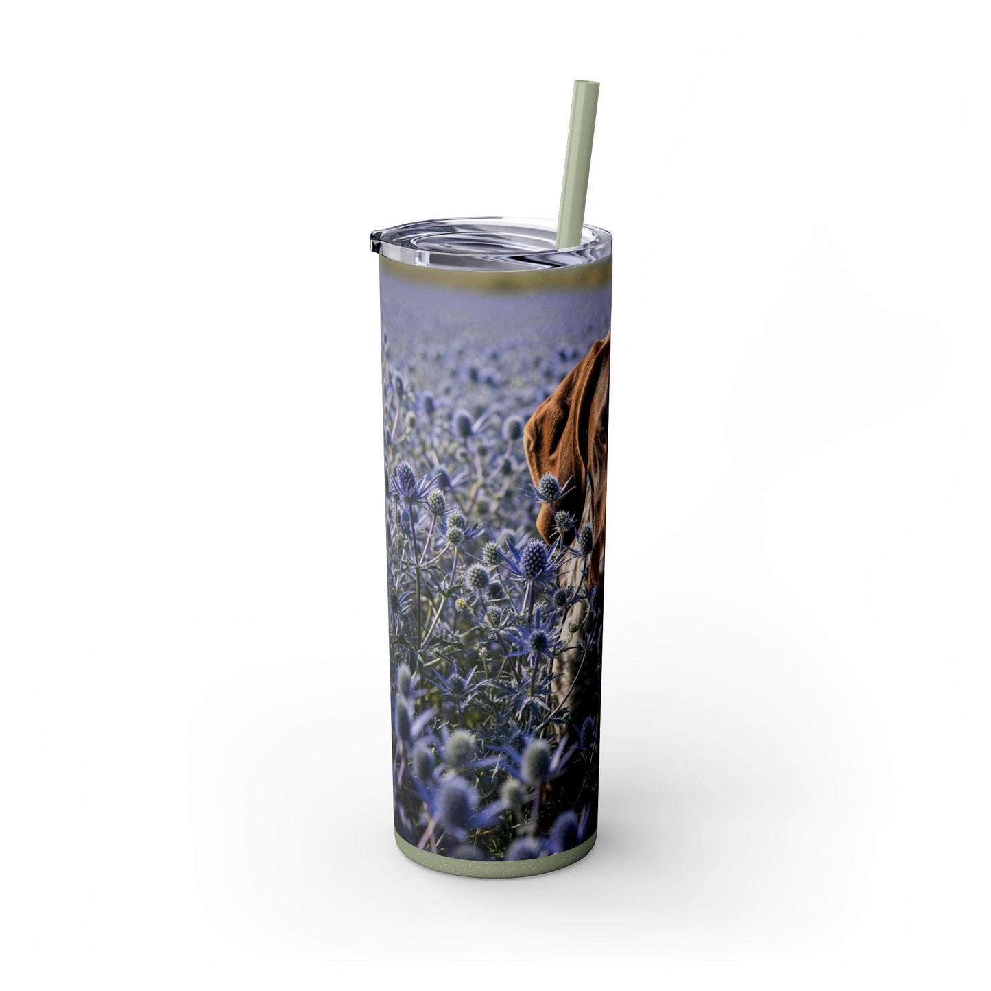 German Shorthaired Pointer Tumbler with Straw, 20oz