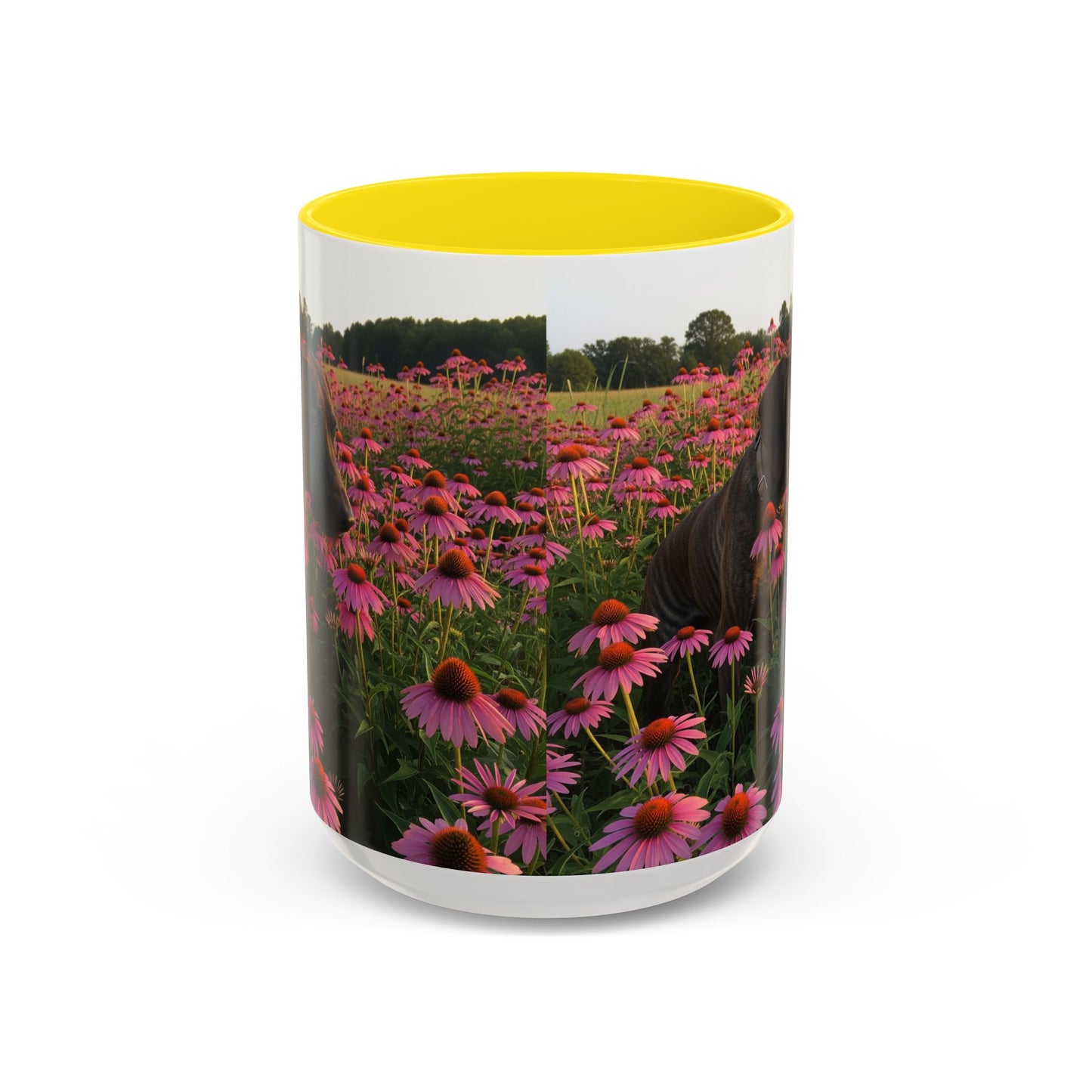 Treeing Tennessee Brindle Accent Coffee Mug - Perfect Gift for Dog Lovers