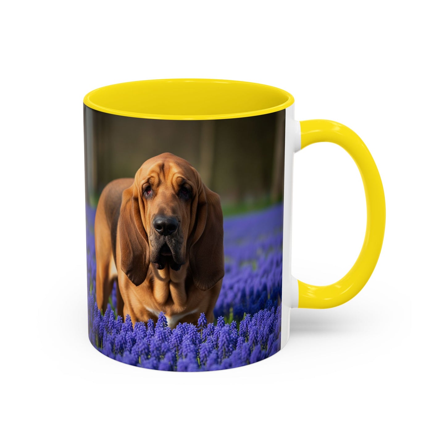 Bloodhound Accent Coffee Mug - Perfect Gift for Dog Lovers