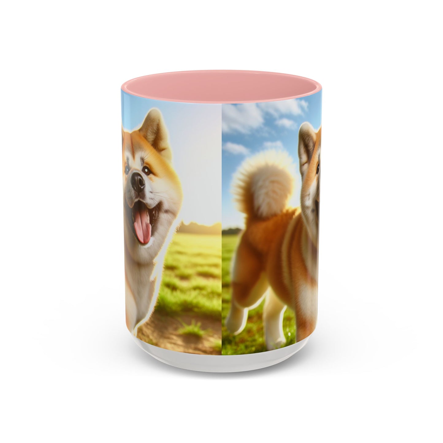Akita Accent Coffee Mug - Perfect Gift for Dog Lovers