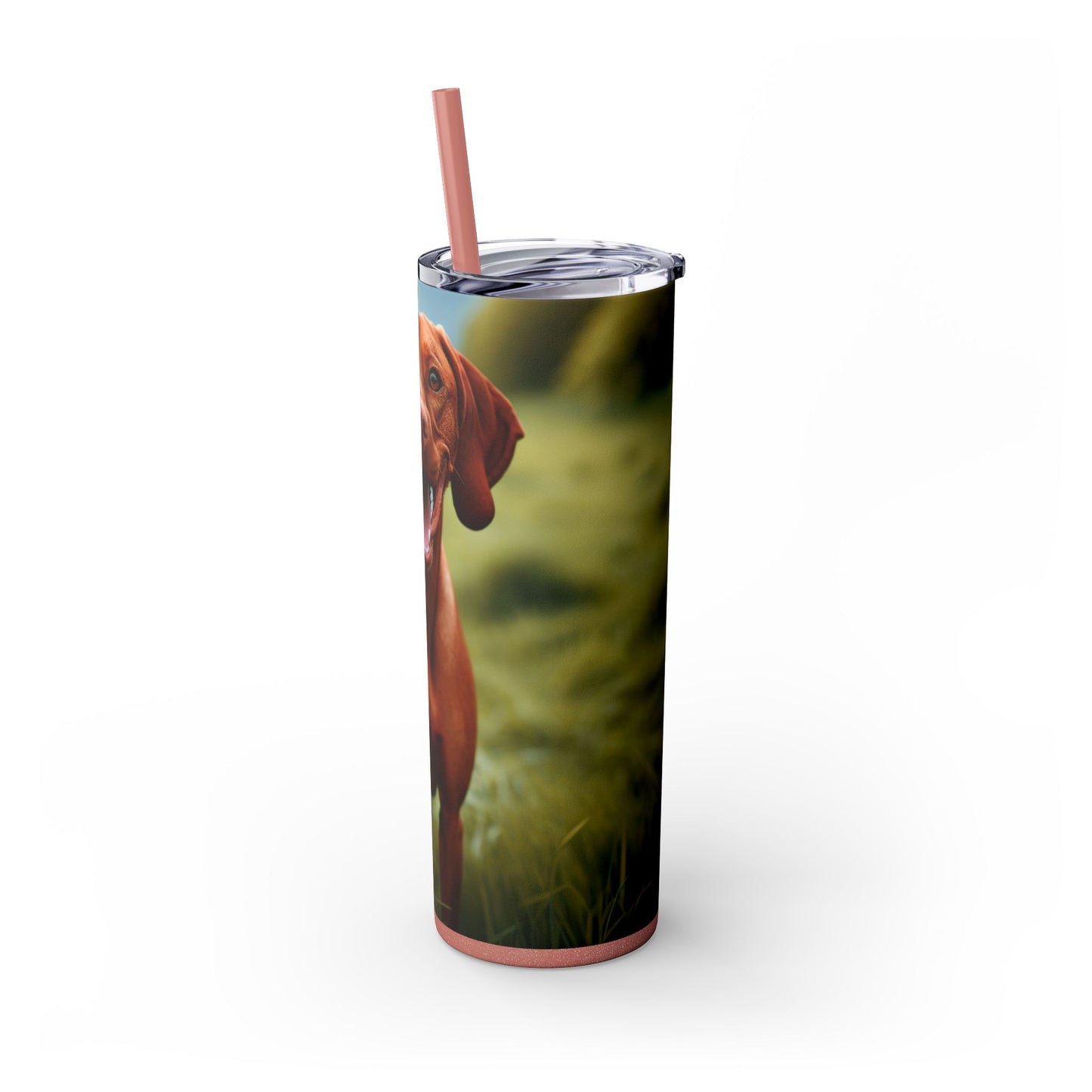 Hungarian Vizsla Tumbler with Straw, 20oz