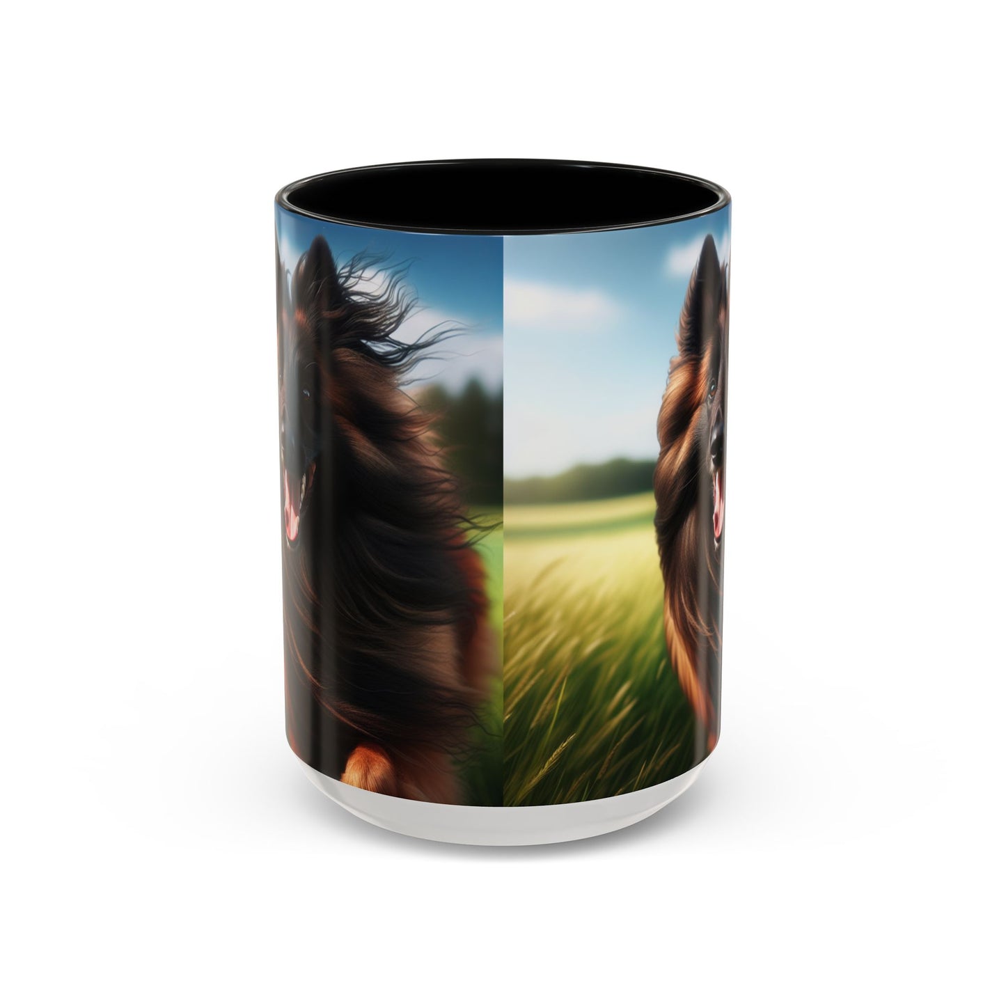 Belgian Shepherd Dog Tervuren Accent Coffee Mug - Perfect Gift for Dog Lovers