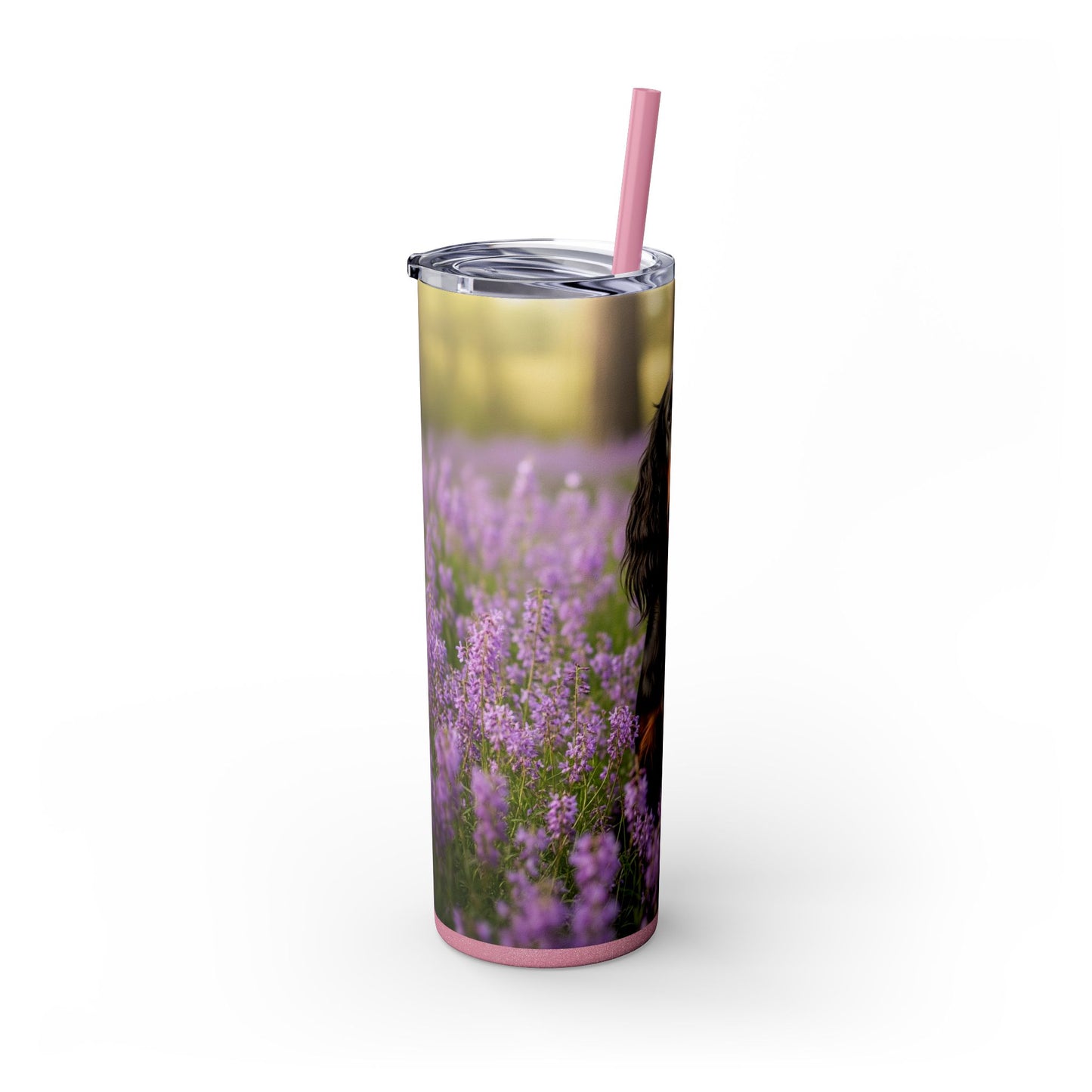 Gordon Setter Tumbler with Straw, 20oz