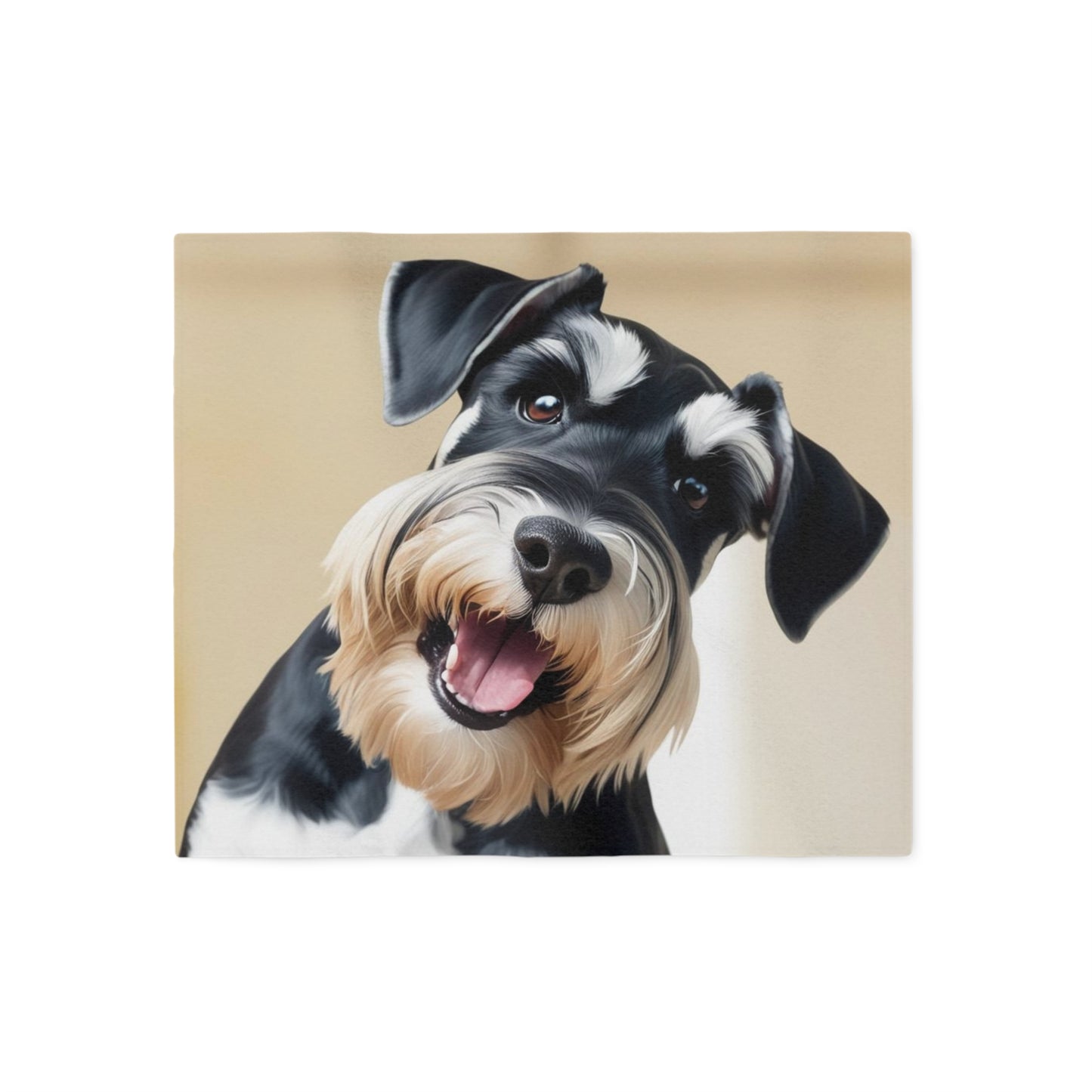 Giant Schnauzer Sweatshirt Blanket