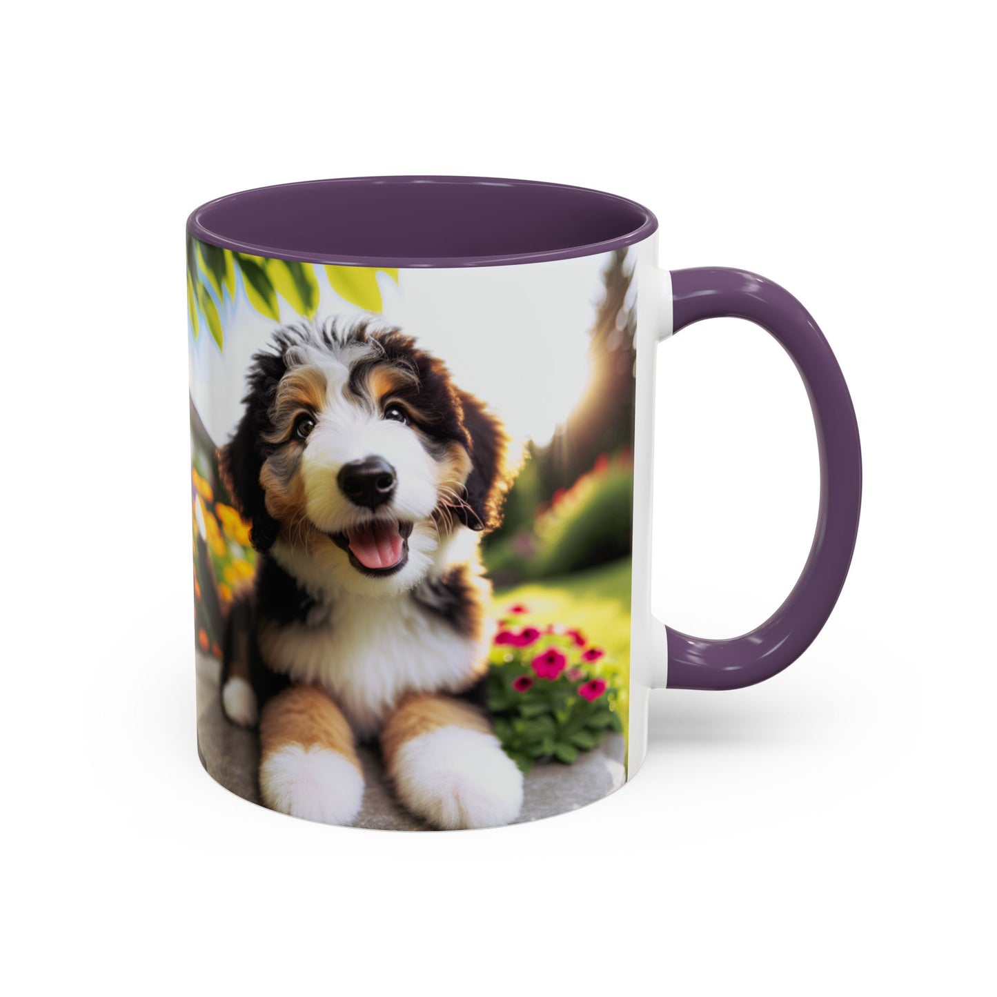 Bernedoodle Accent Coffee Mug - Perfect Gift for Dog Lovers