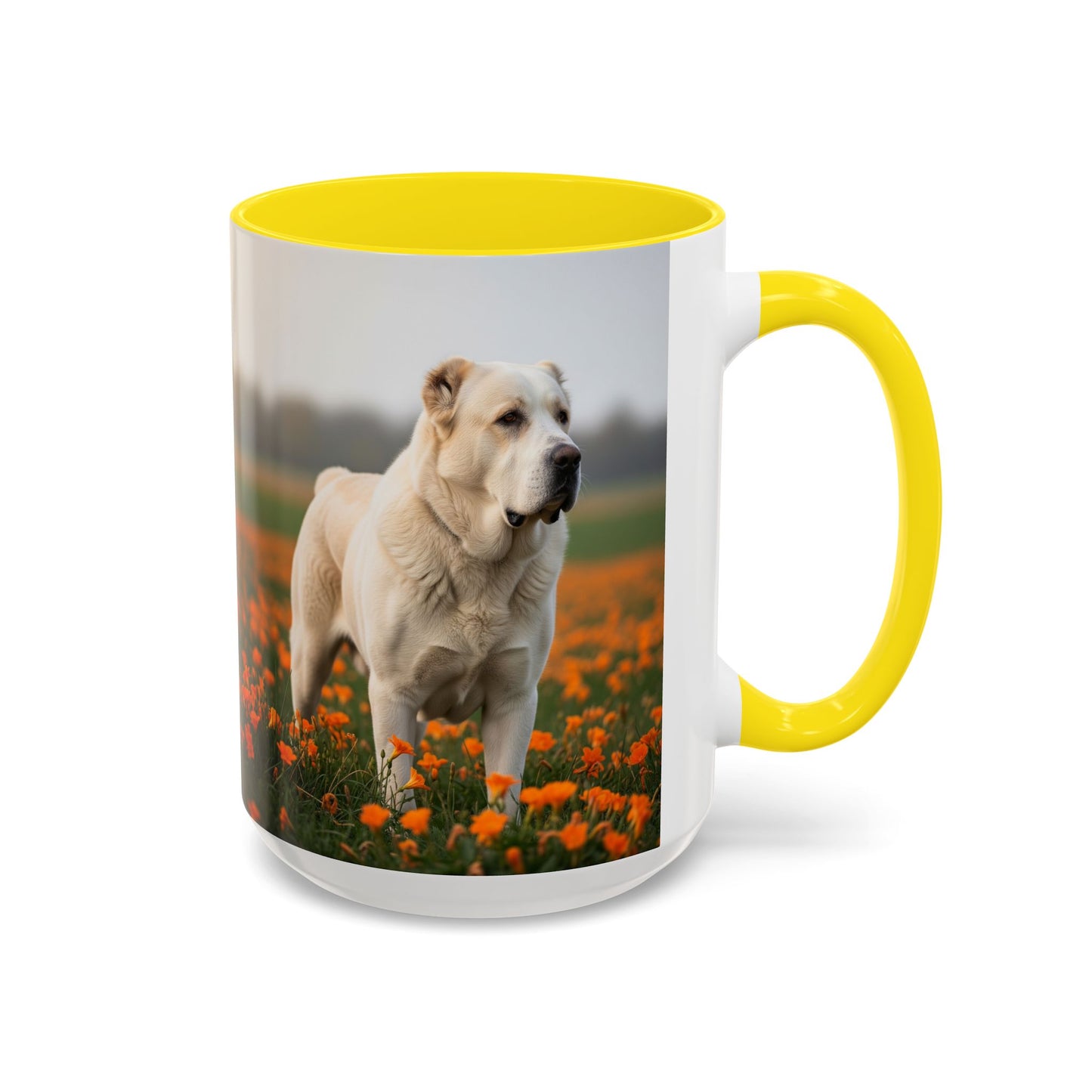 Central Asian Shepherd Dog Accent Coffee Mug - Perfect Gift for Dog Lovers