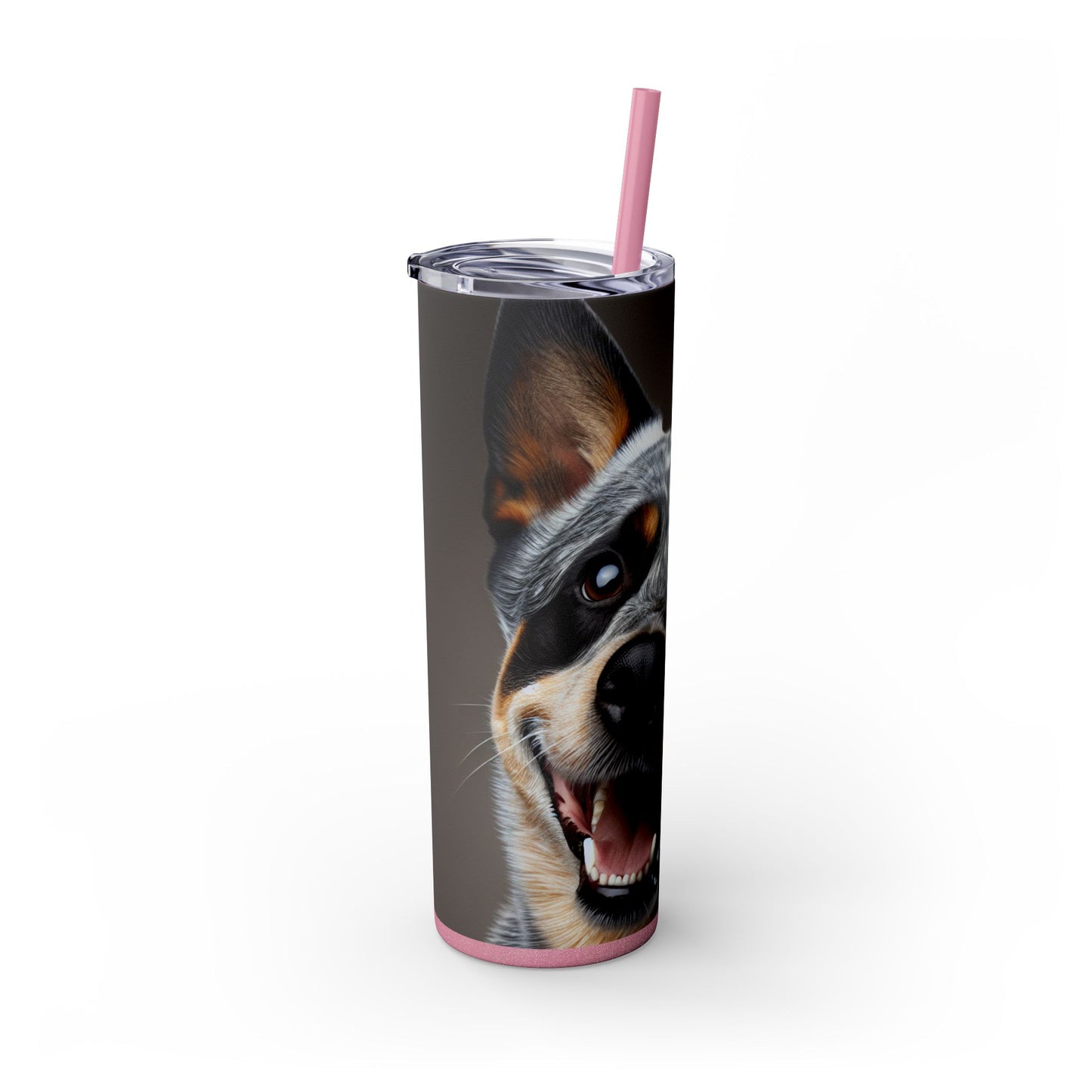 Australian Cattle Dog Tumbler with Straw, 20oz
