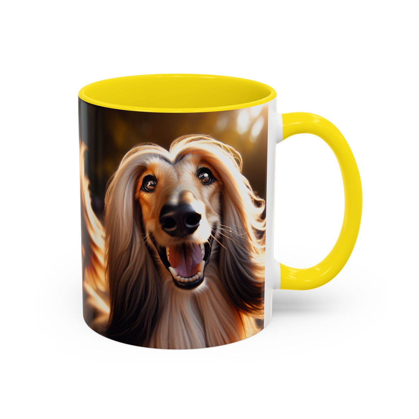 Afghan Hound Accent Coffee Mug - Perfect Gift for Dog Lovers