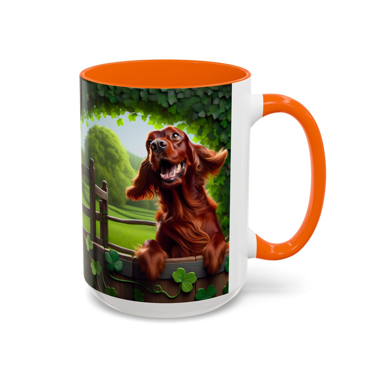 Irish Setter Accent Coffee Mug - Perfect Gift for Dog Lovers