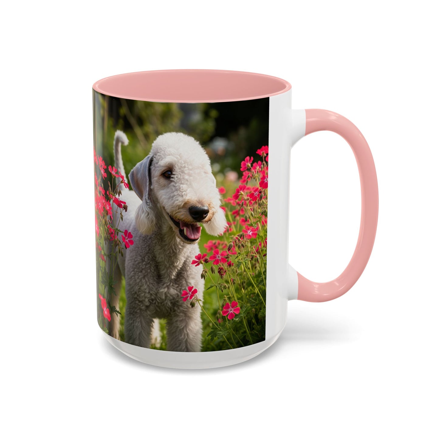 Bedlington Terrier Accent Coffee Mug - Perfect Gift for Dog Lovers